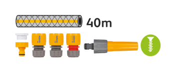 Hozelock 2496 Wall Mounted Fast Reel 40m 3