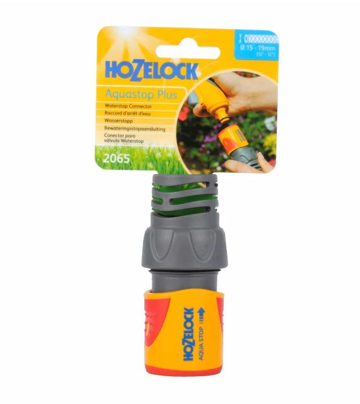 Hozelock Aquastop 2065 Hose Connector for 3-4 inch Hose 2