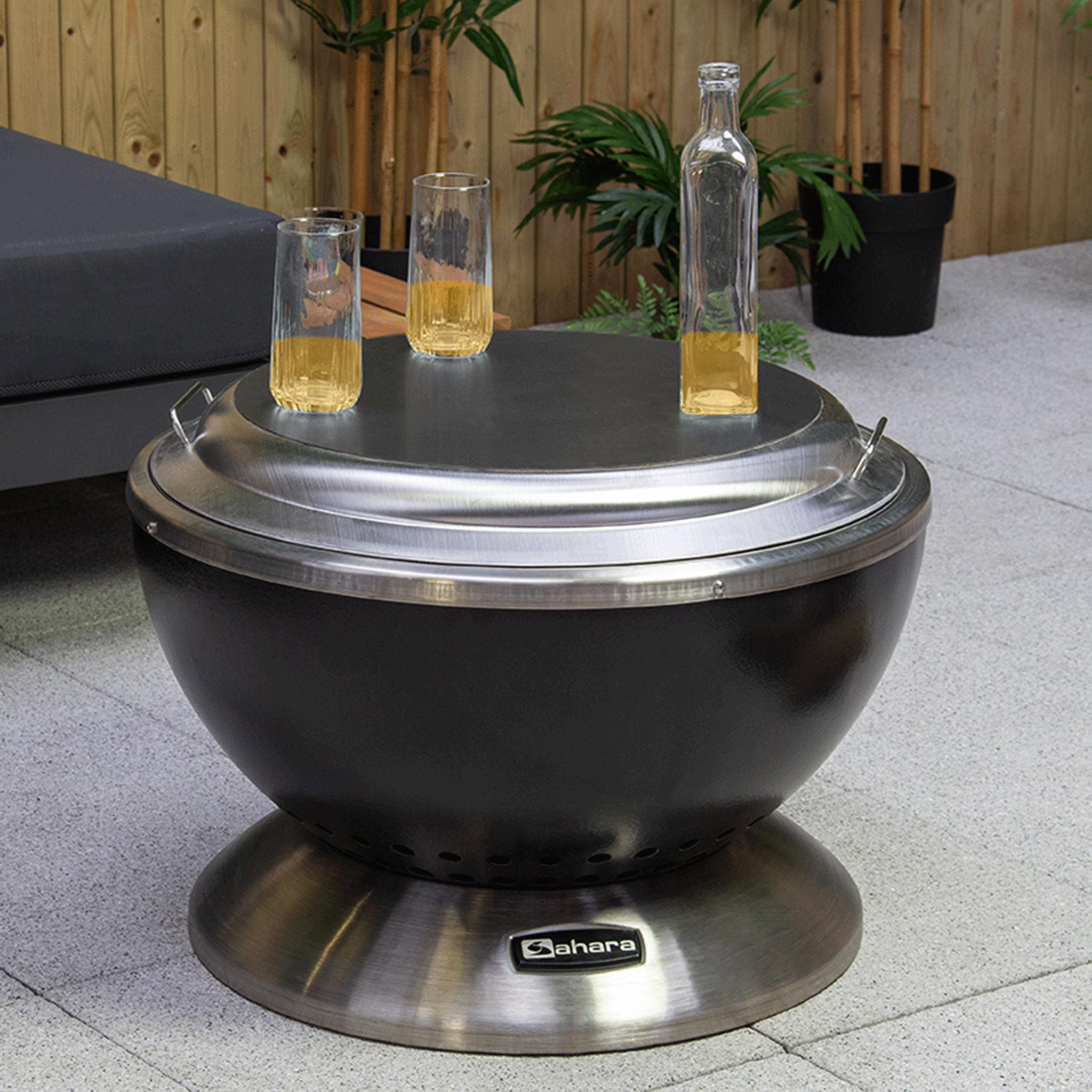 Sahara Clean Burn Smokeless Fire Pit Lid