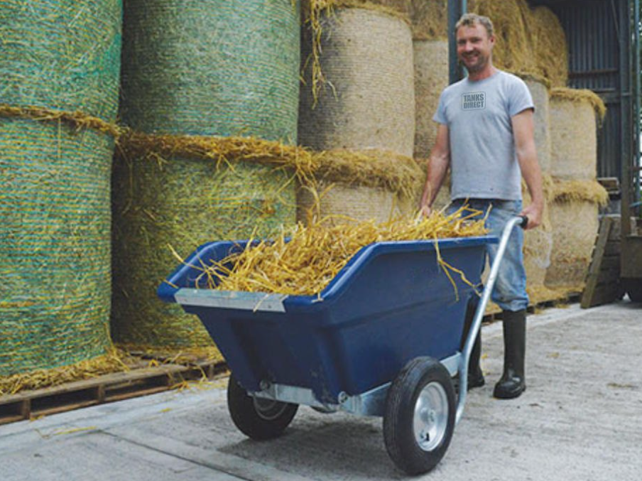 JFC Agri Blue Tipping Wheelbarrow 250L 2