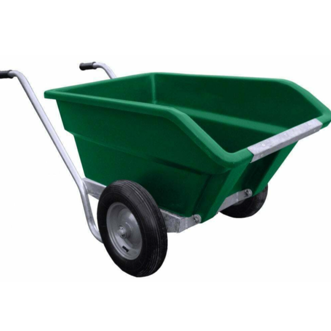 JFC Agri Green Tipping Wheelbarrow 250L 1