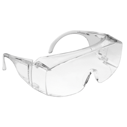JSP Martcare M9300 Overpec Clear Lens Safety Glasses 1