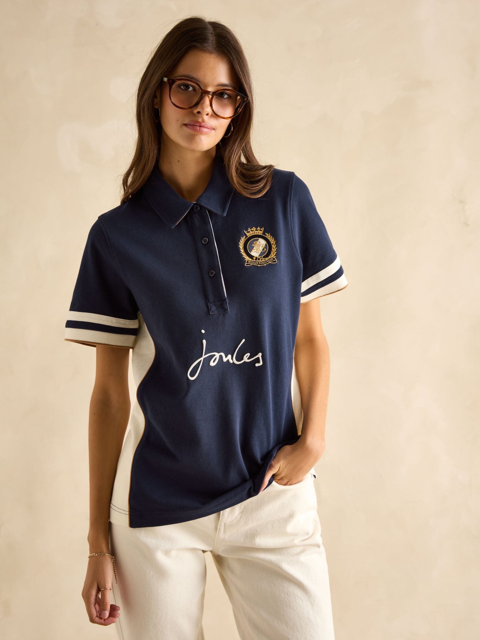 Joules Beaufort Navy Polo Top 5