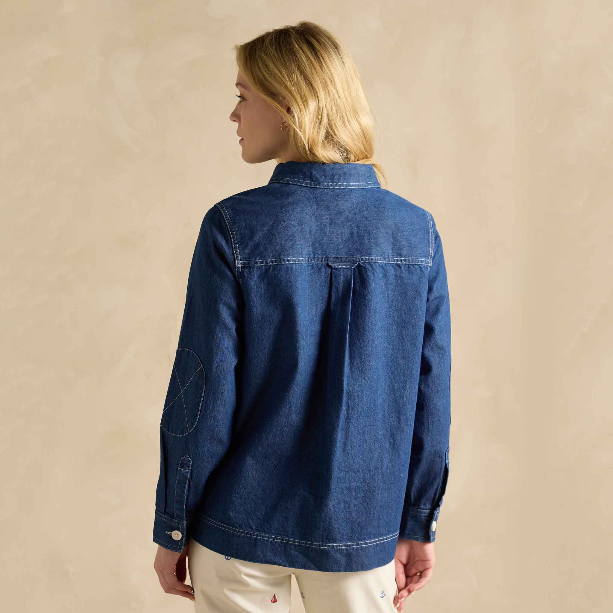 Joules Brinley Denim Deck Shirt