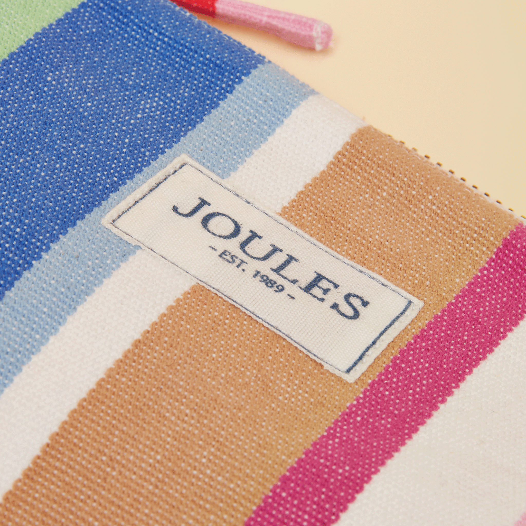 Joules Carrywell Pouch Multi Stripe