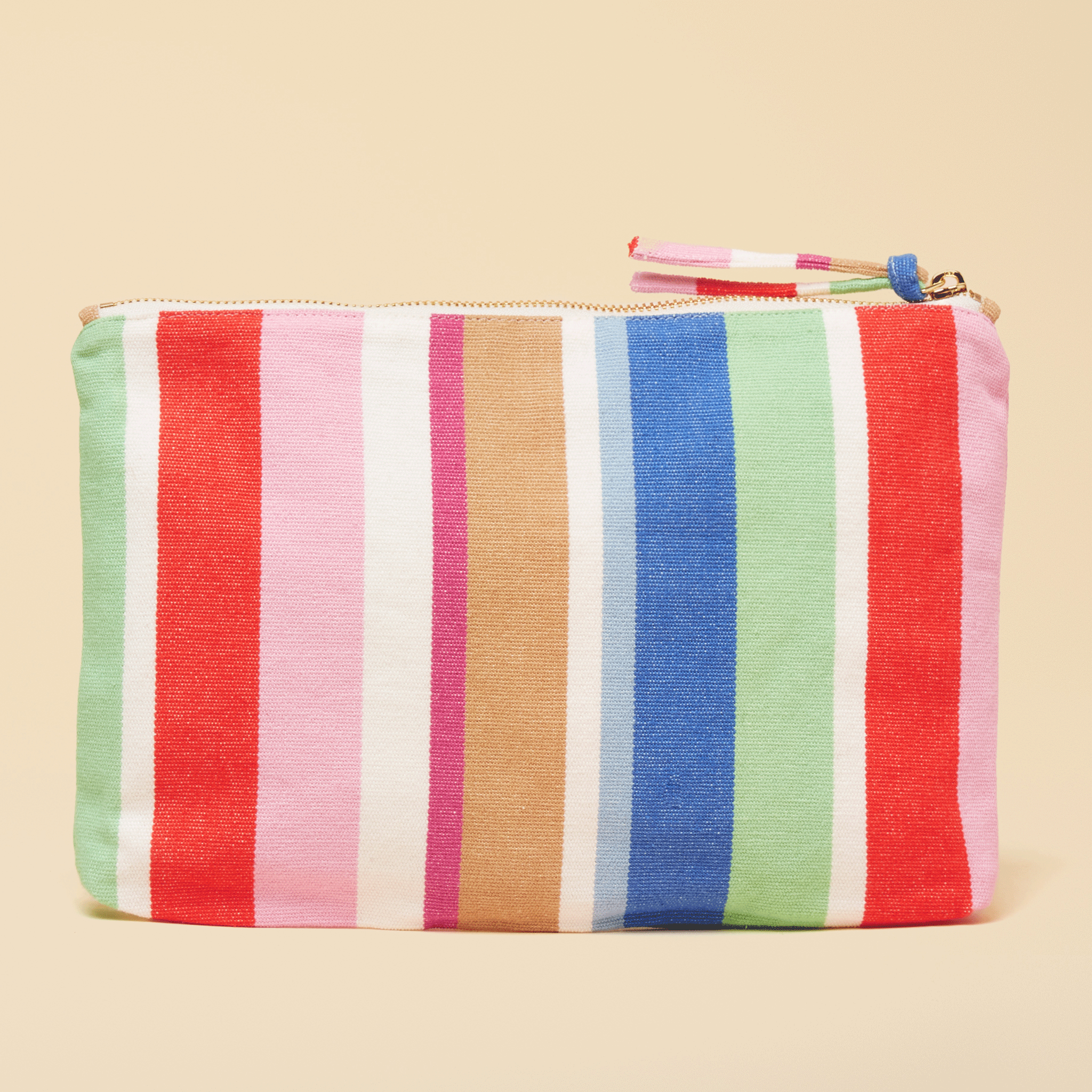 Joules Carrywell Pouch Multi Stripe