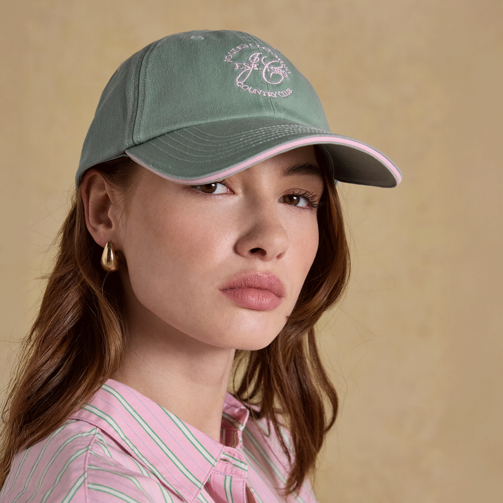 Joules Daley Cap Green