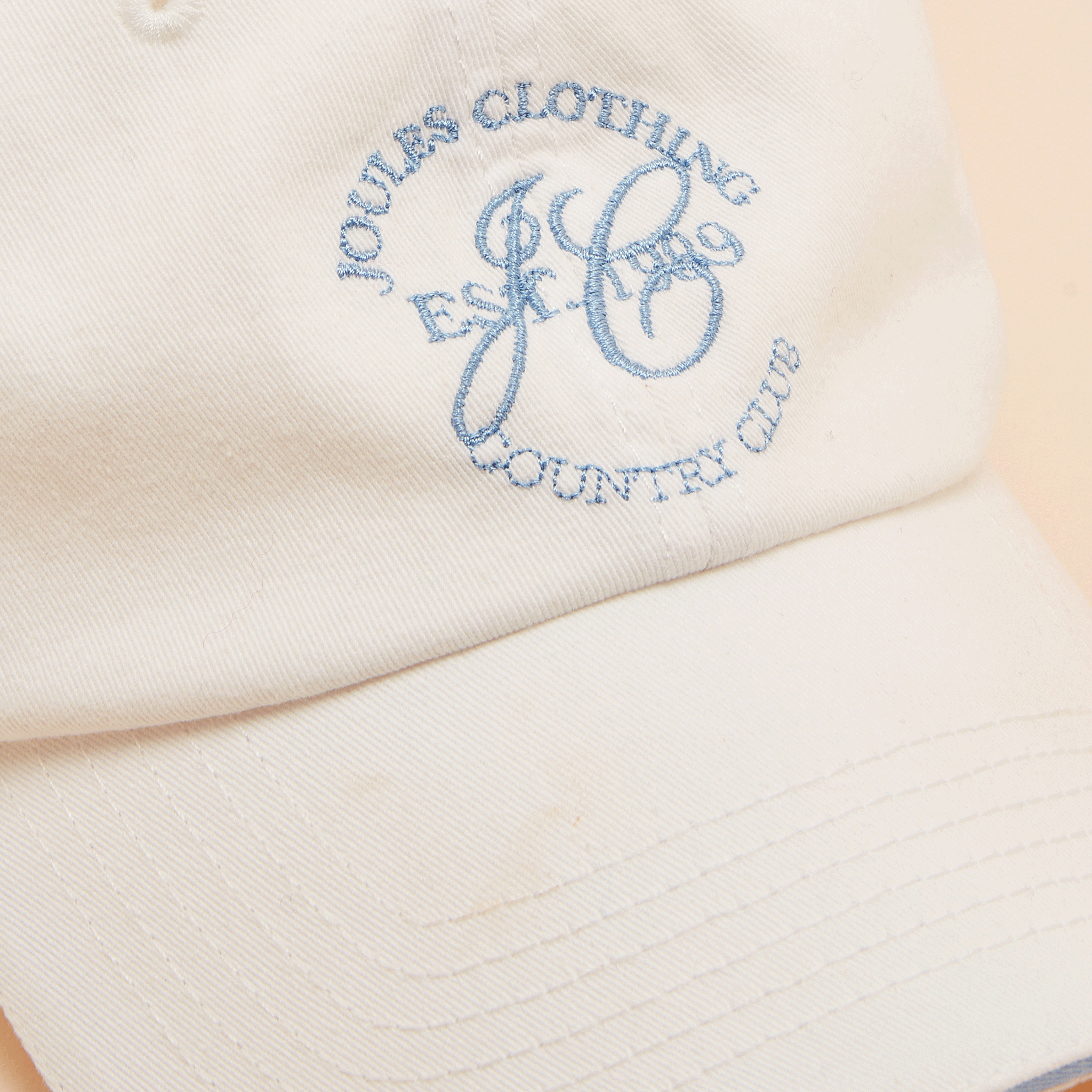 Joules Daley White Cap