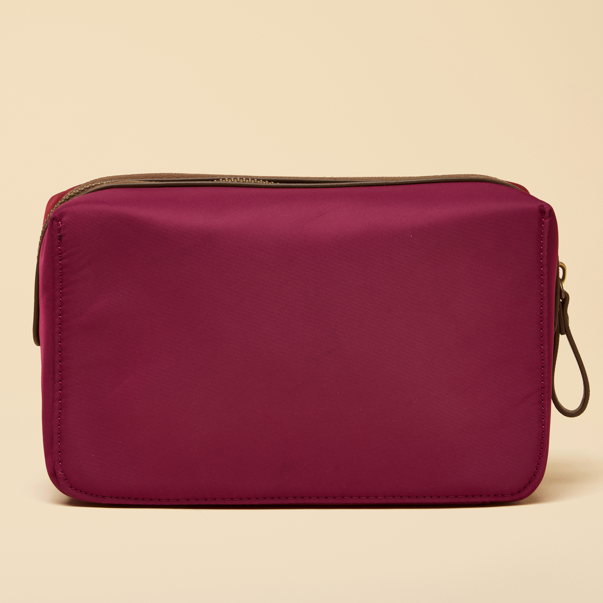 Joules Edie Cosmetic Bag Berry Red