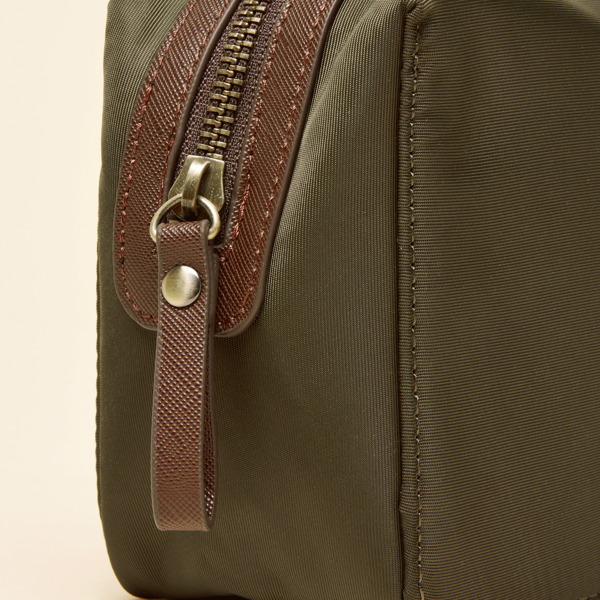 Joules Edie Cosmetic Bag Khaki Green