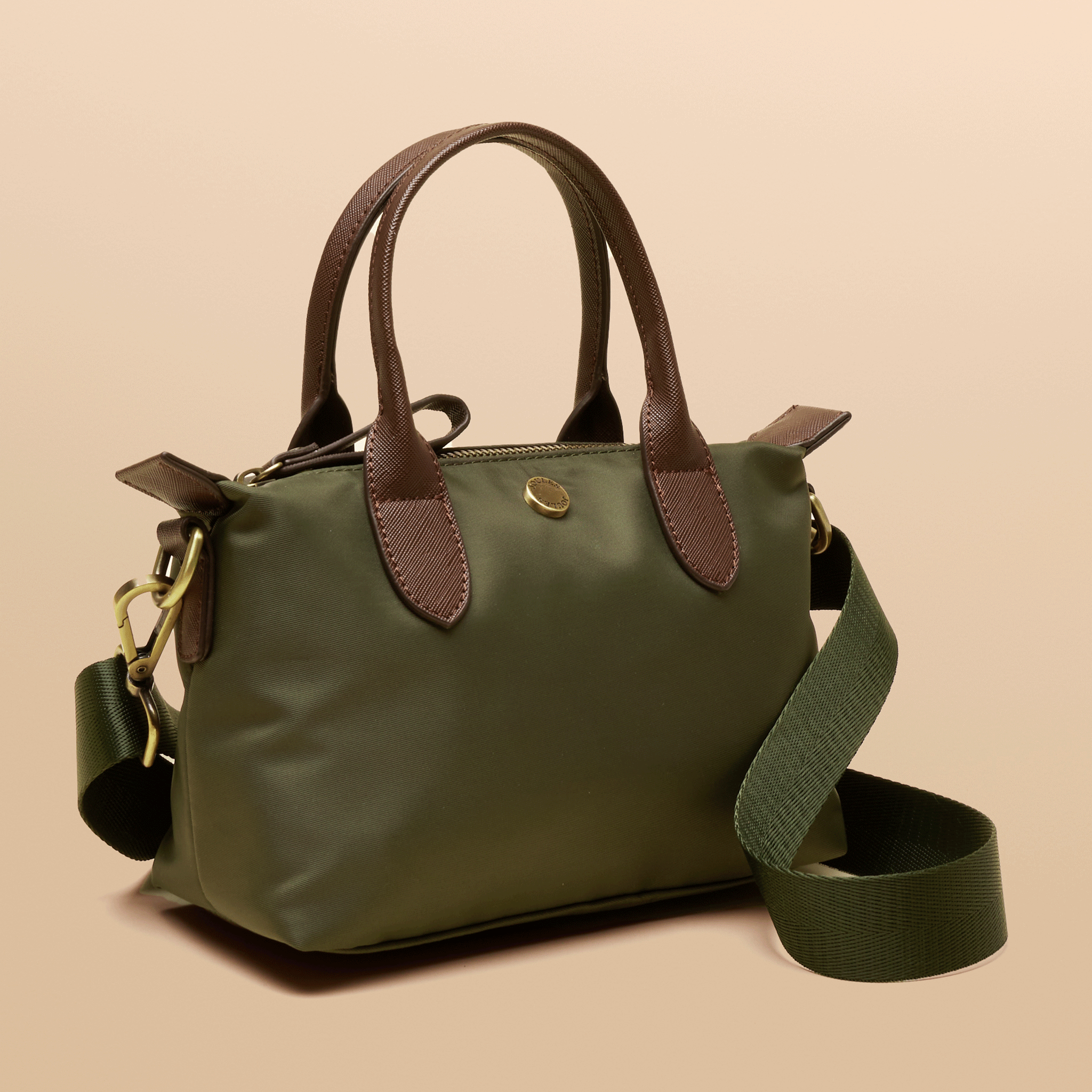 Joules Edie Cross Body Bag Khaki Green