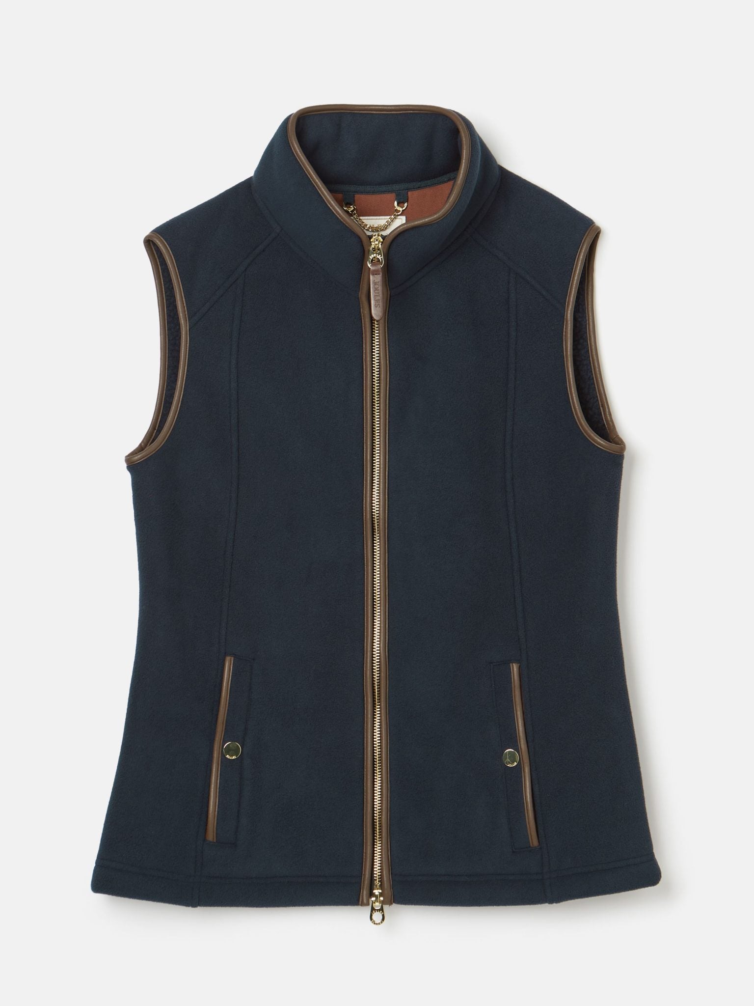Joules Fairbourne Fleece Gilet Navy