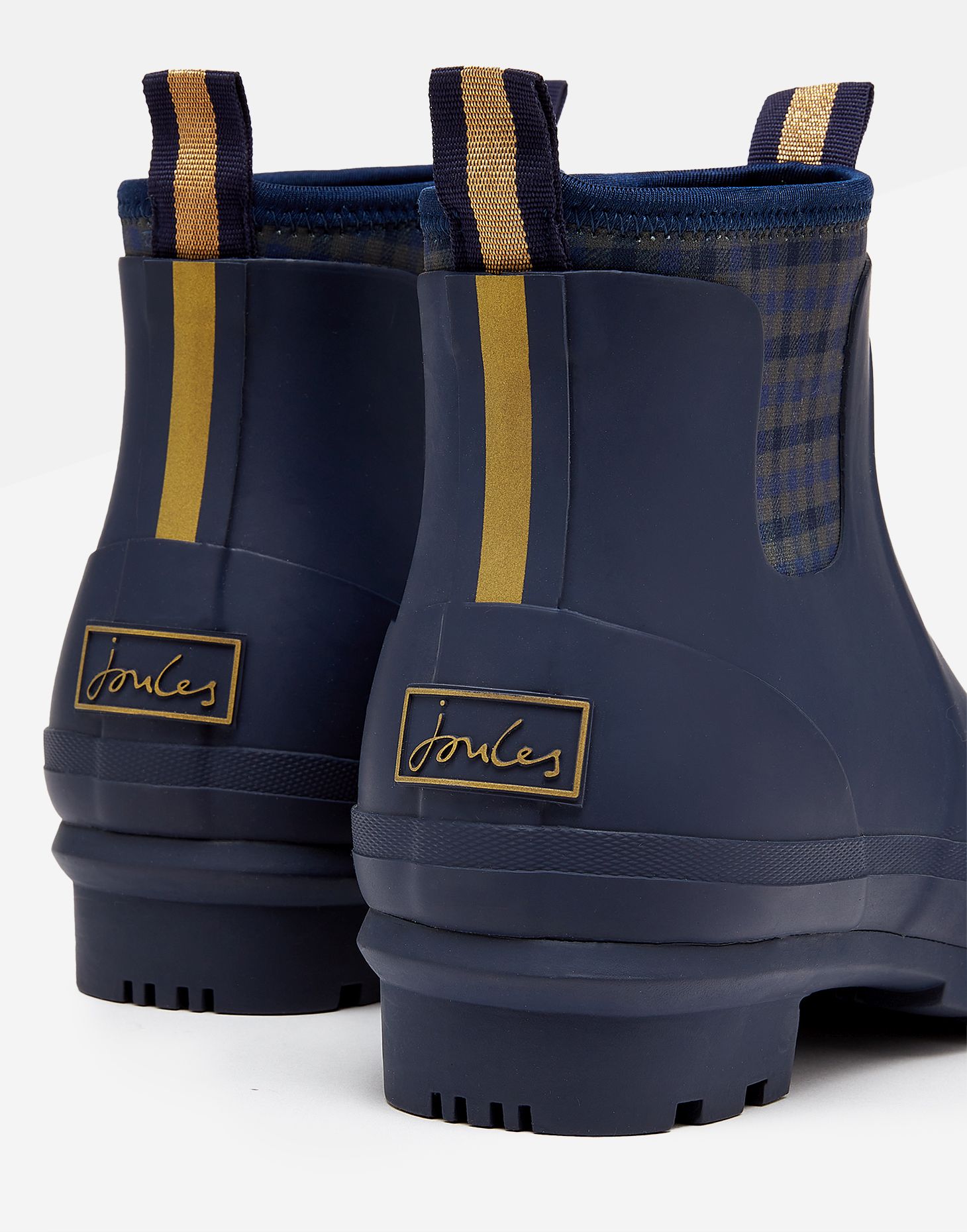 Joules Foxton Neoprene Lined Ankle Boots Navy Blue 2