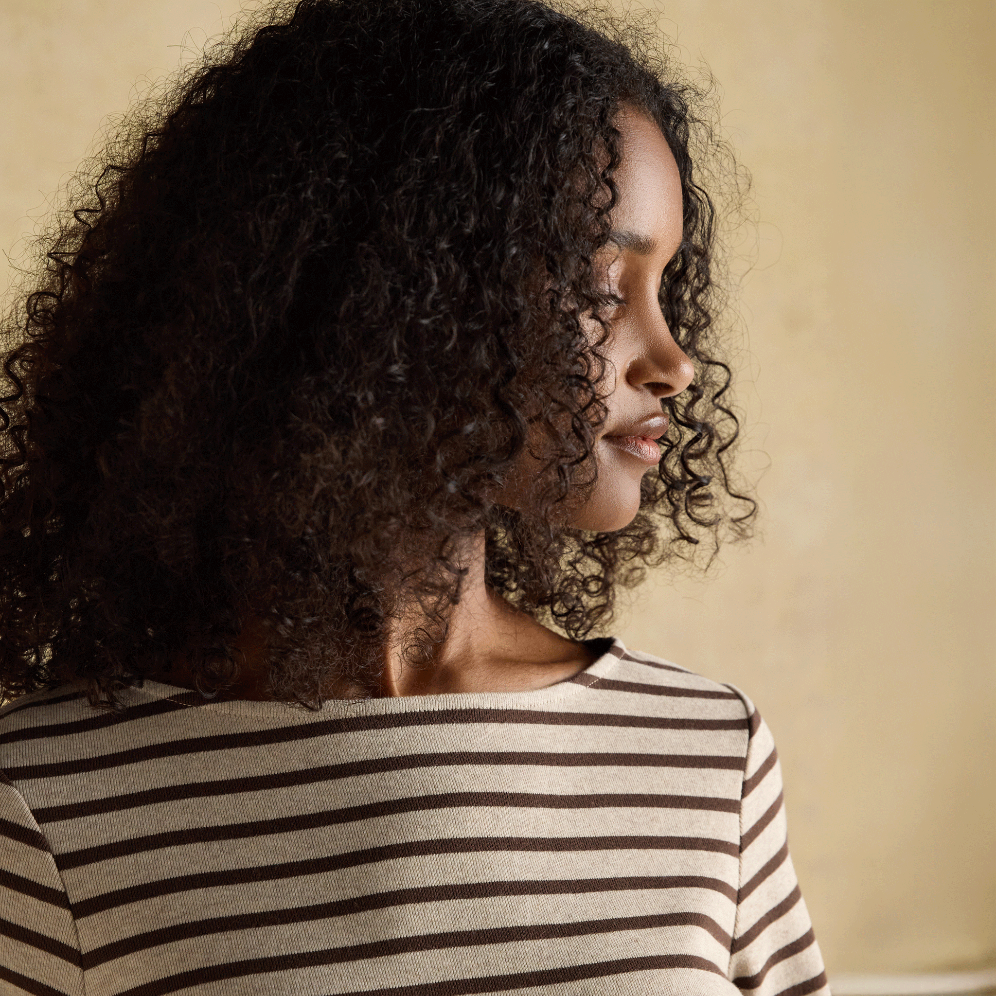 Joules Harbour Boat Neck Breton Stripe Top Neutral