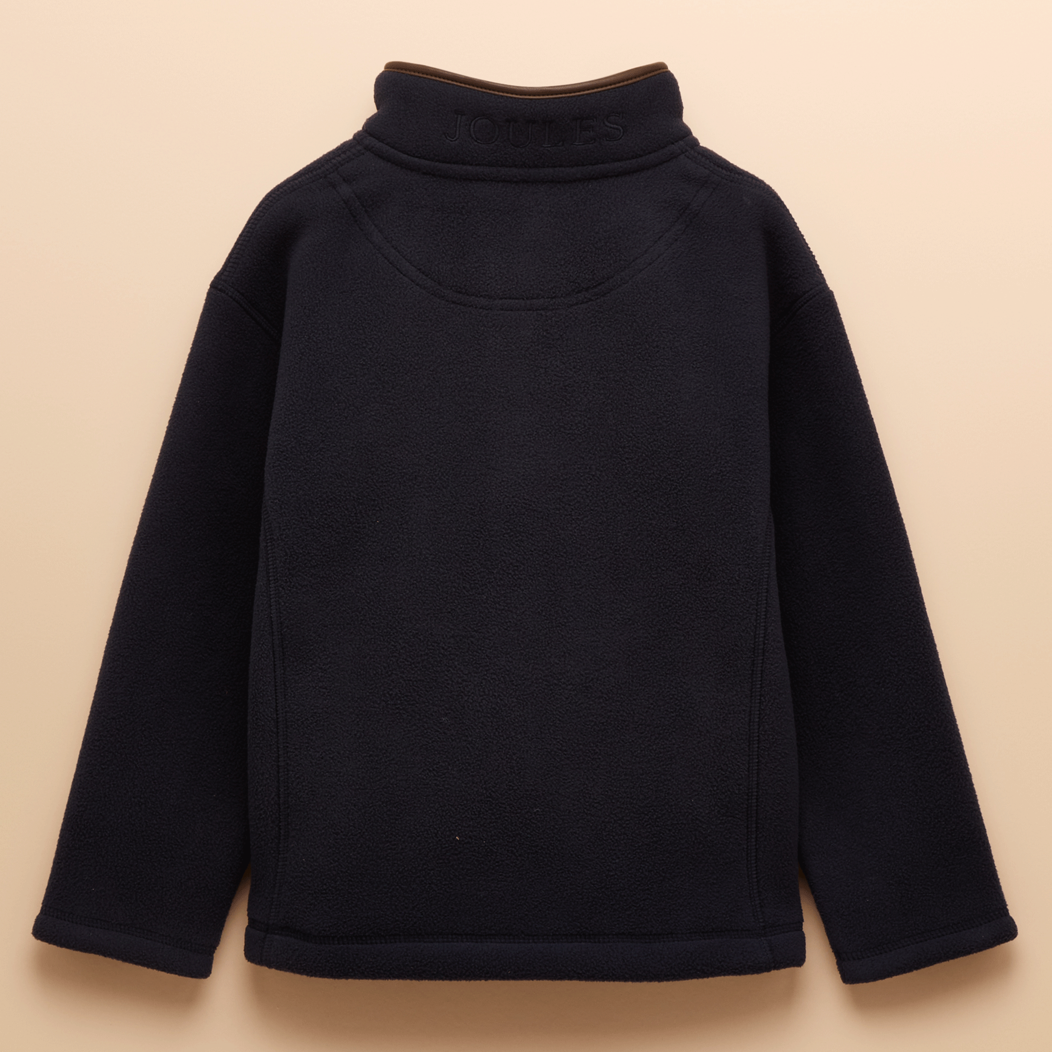 Joules Heritage Kids' Quarter Zip Fleece Navy Blue