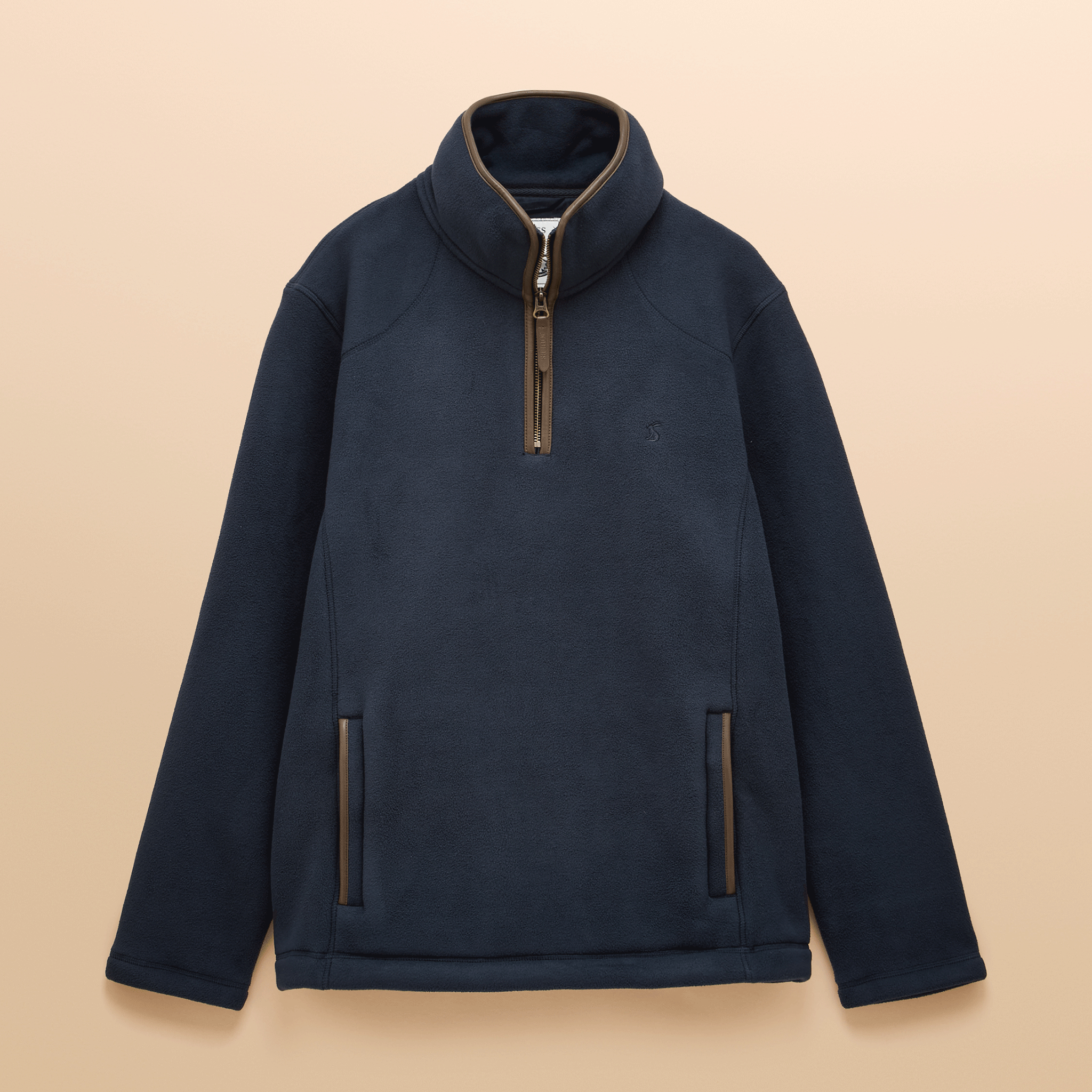 Joules Heritage Men's Quarter Zip Fleece Navy