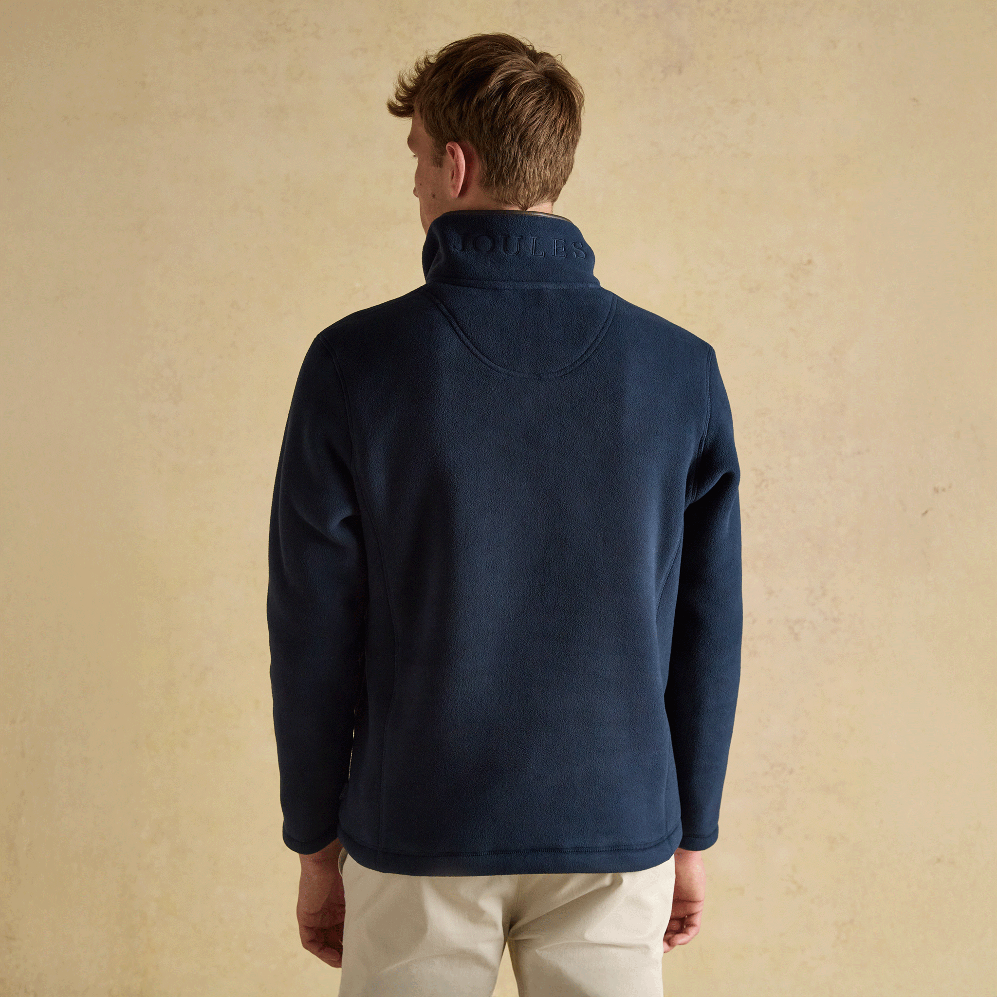 Joules Heritage Men's Quarter Zip Fleece Navy