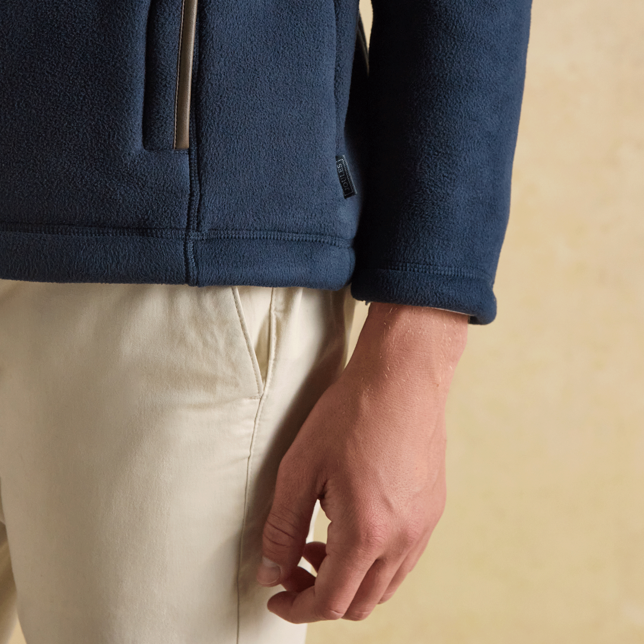 Joules Heritage Men's Quarter Zip Fleece Navy