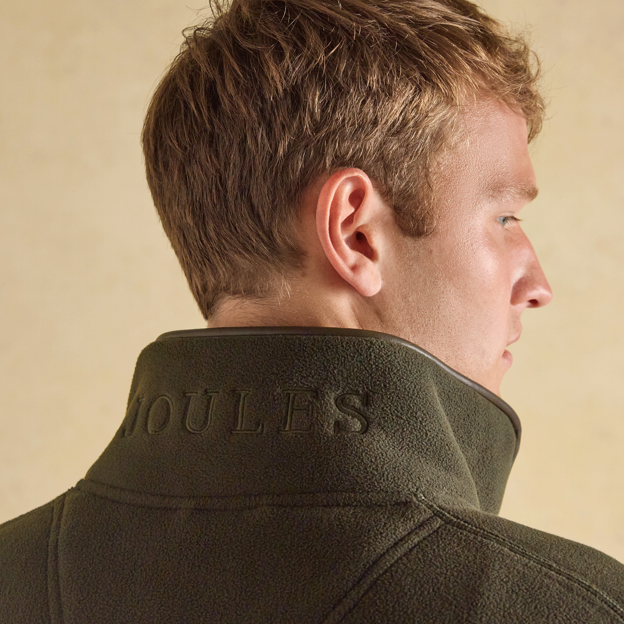 Joules Heritage Men's Zip Through Fleece Dark Green