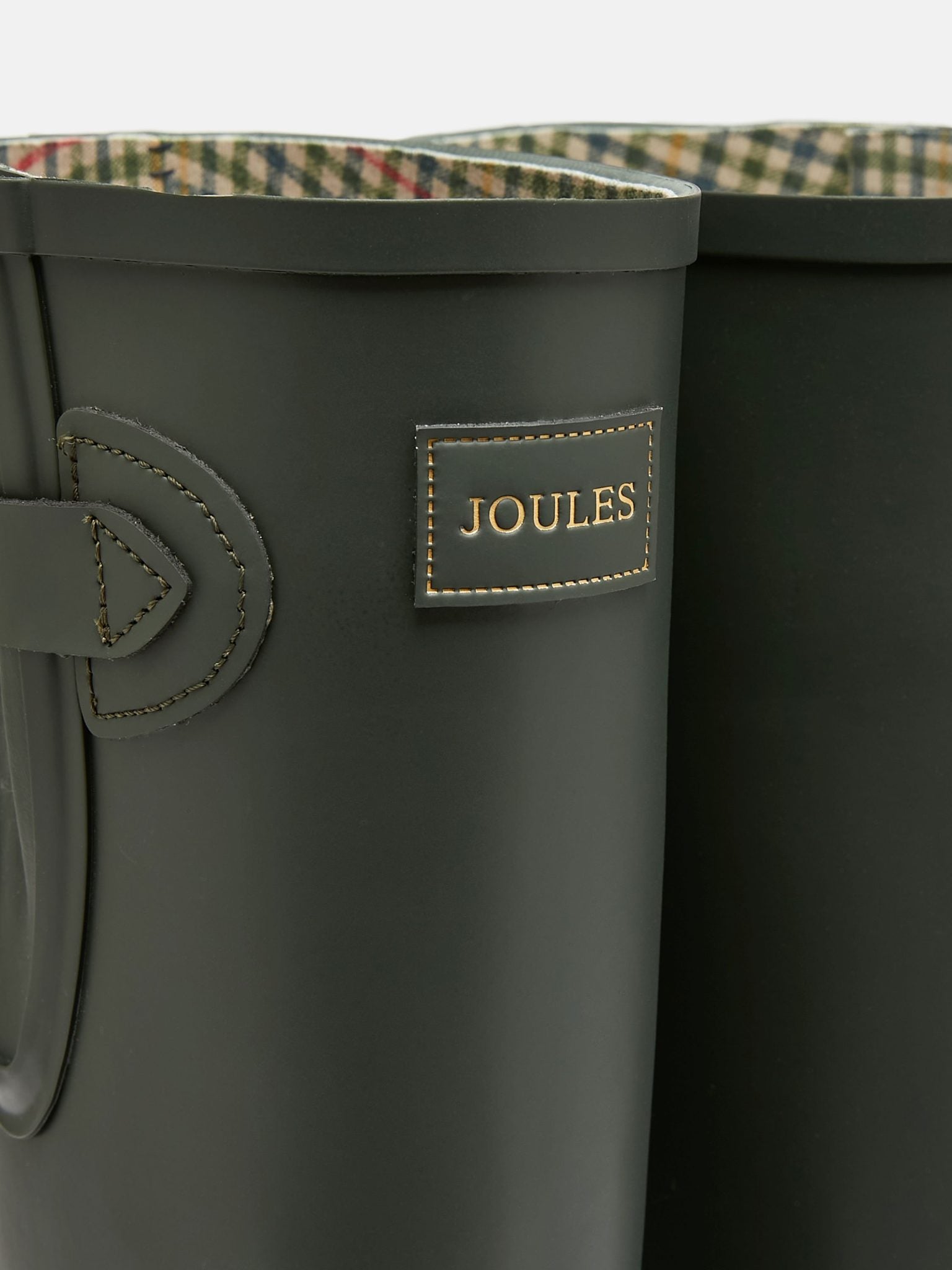 Joules Houghton Adjustable Tall Wellies Green 4