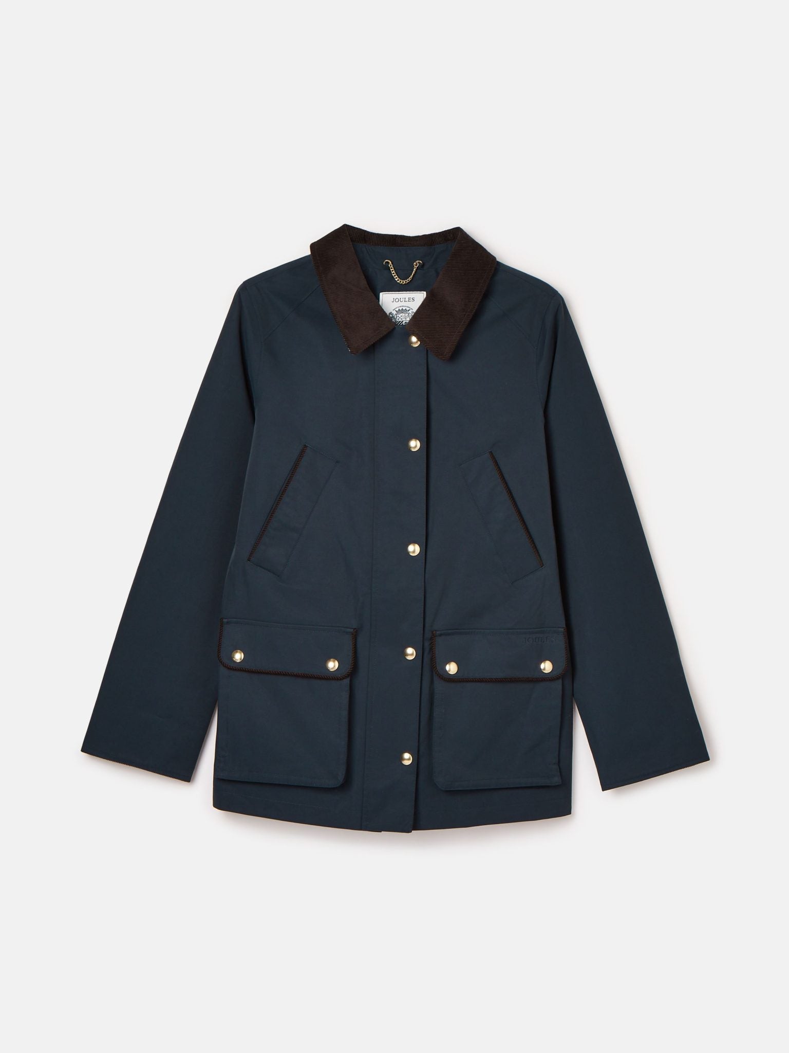 Joules Katherine Navy Waterproof Heritage Coat 2