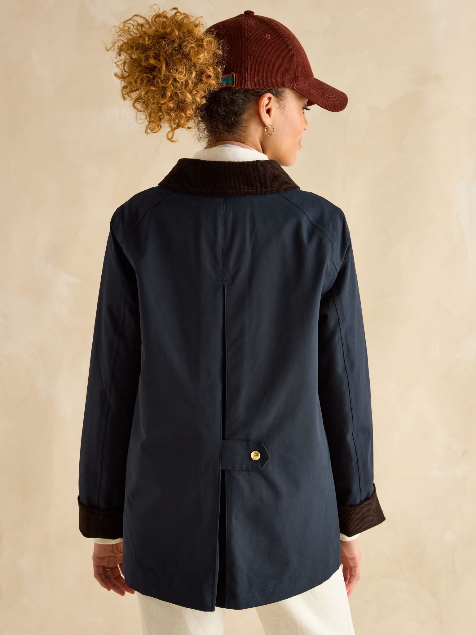 Joules Katherine Navy Waterproof Heritage Coat 4
