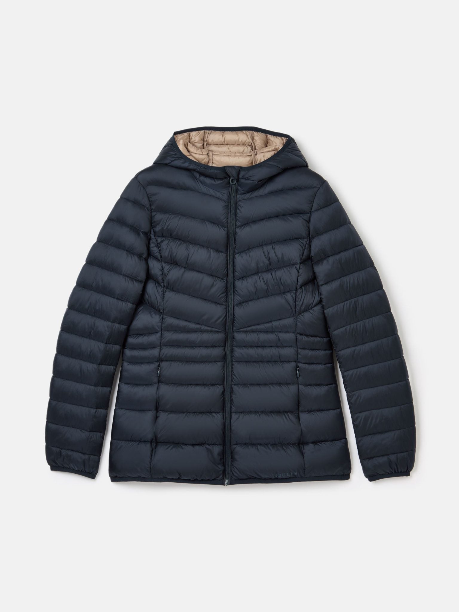 Joules Kenley Showerproof Padded Coat Navy 6