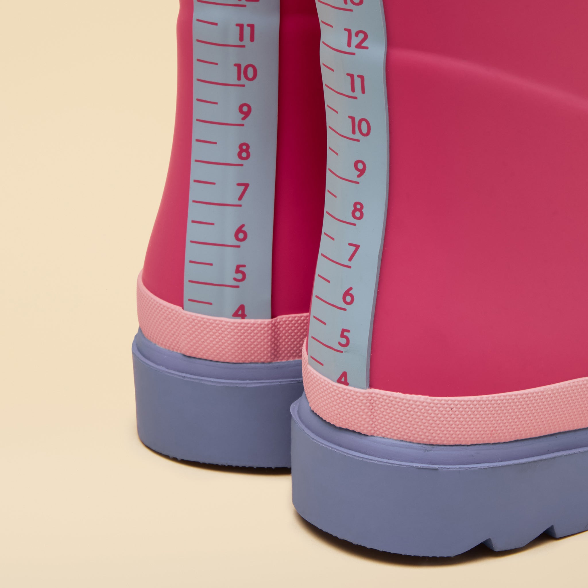 Joules Kids' Colourblock Wellies Pink-Blue