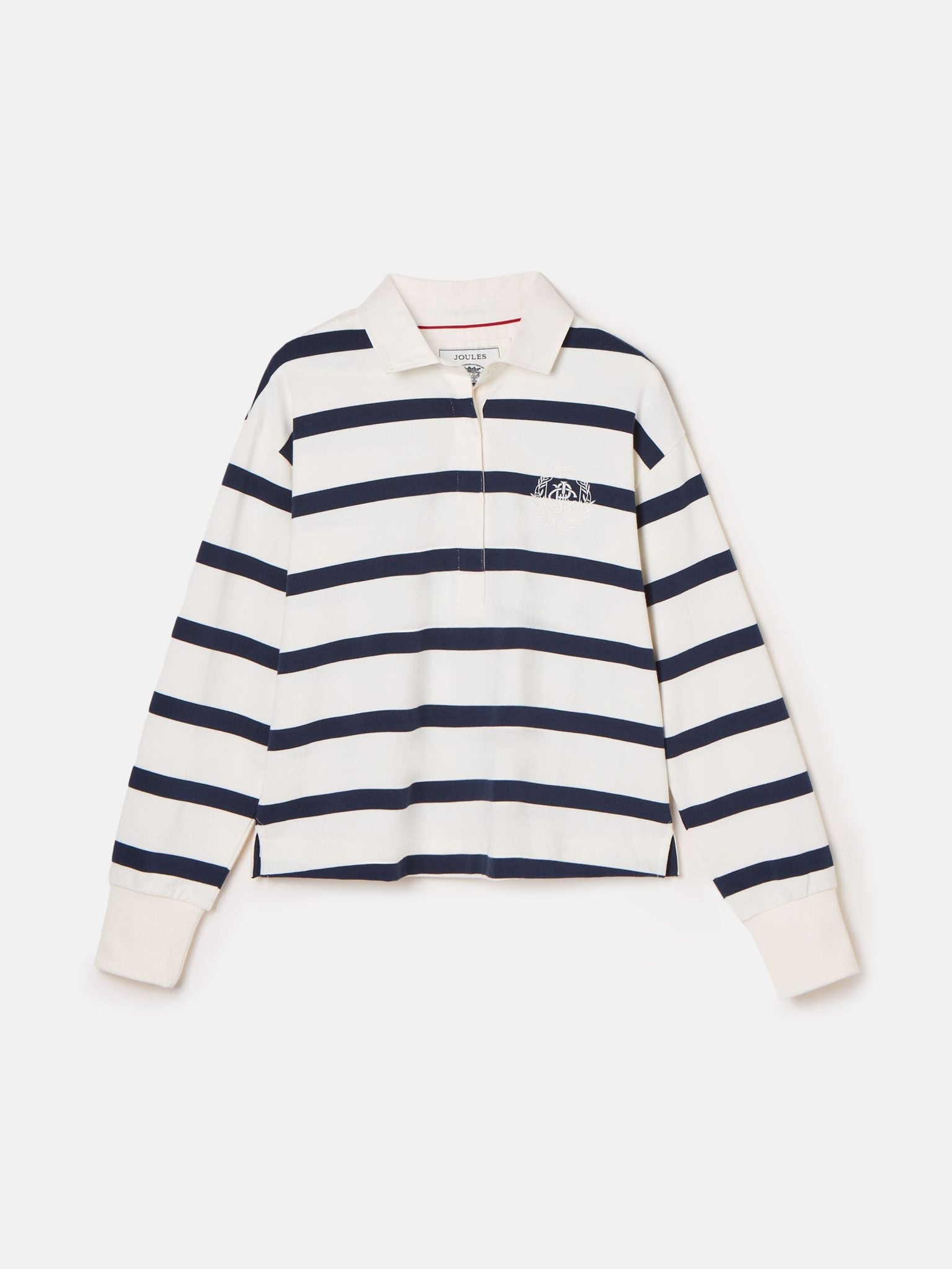 Joules Lara Navy Stripe Sweatshirt 2