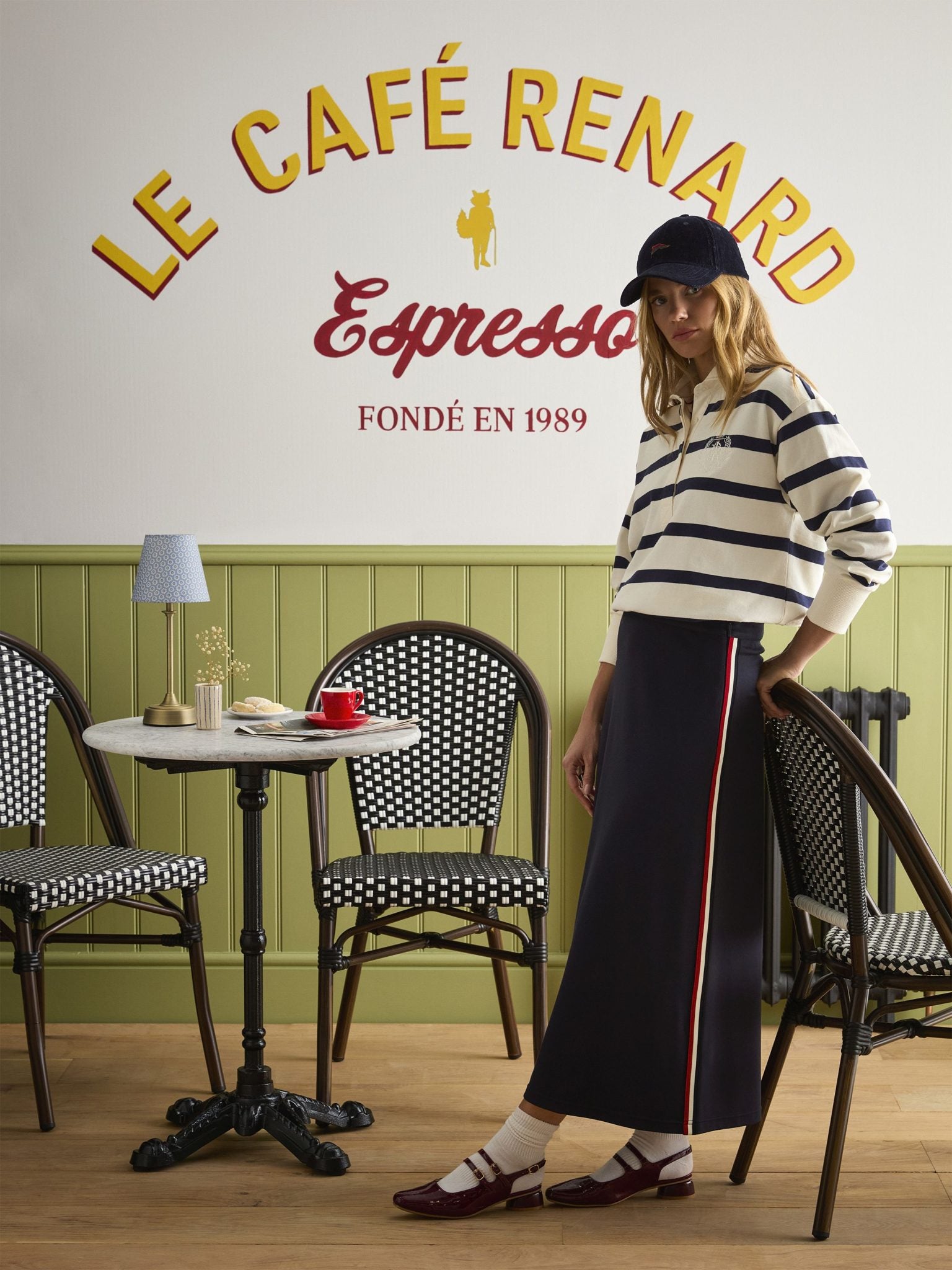 Joules Lara Navy Stripe Sweatshirt 7