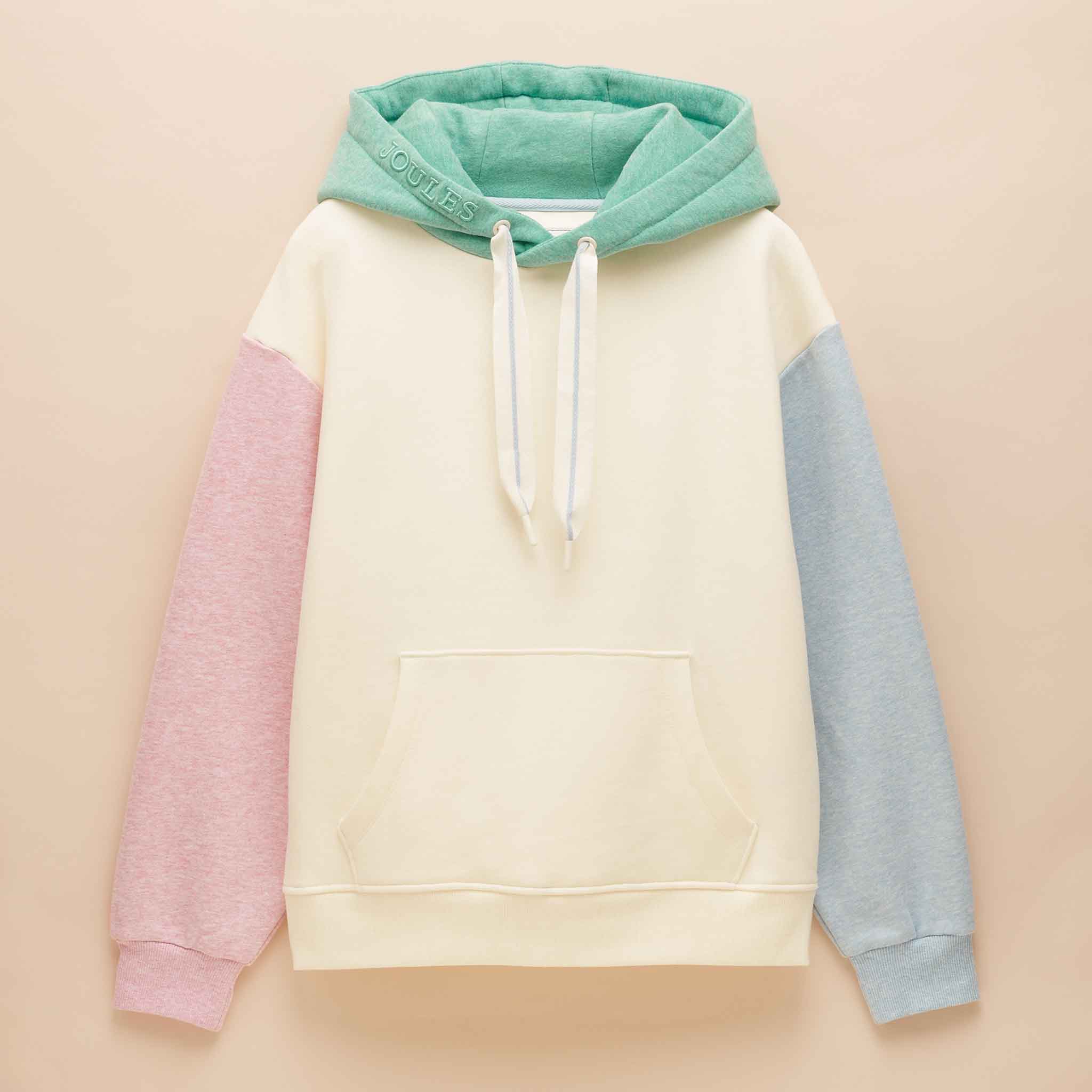 Joules Milbourne Colour Block Marl Cotton Rich Sweatshirt