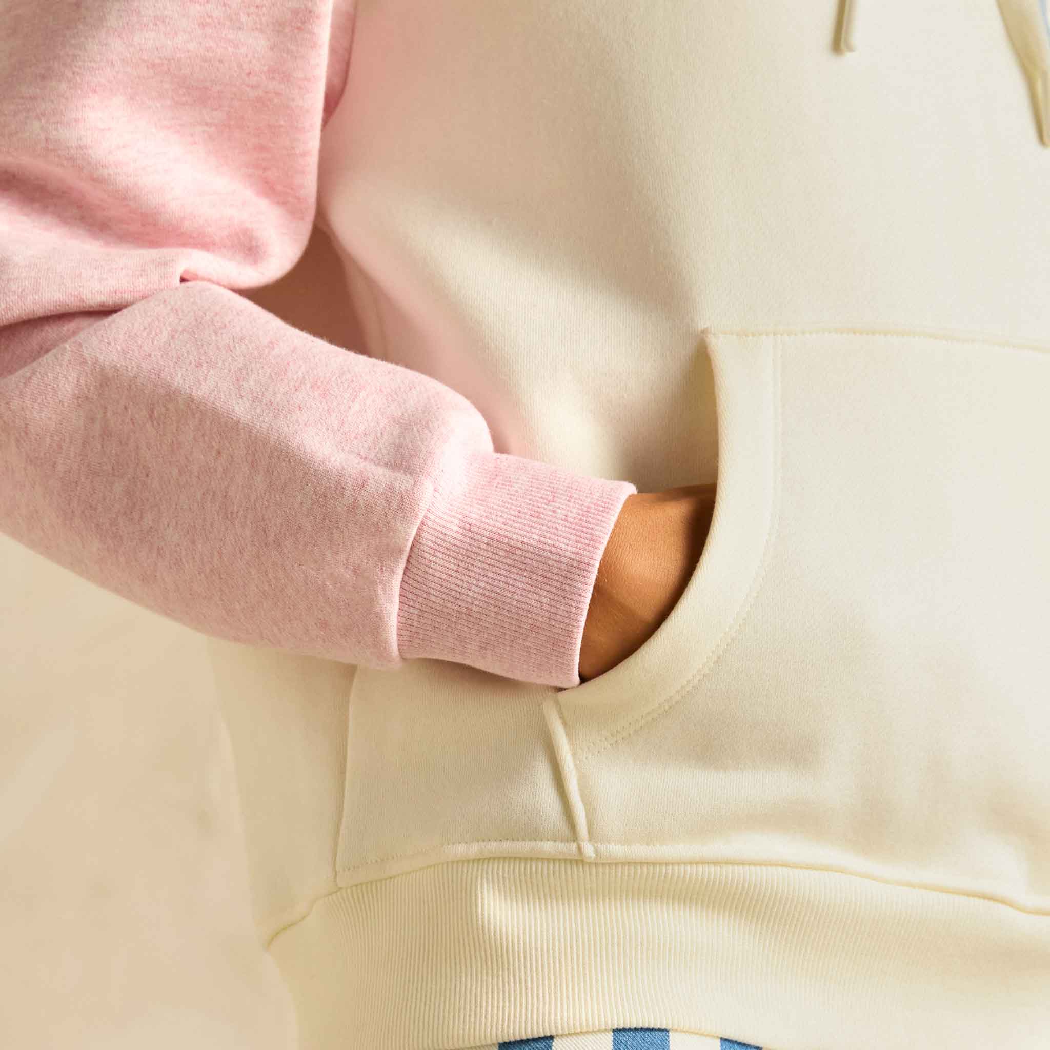 Joules Milbourne Colour Block Marl Cotton Rich Sweatshirt