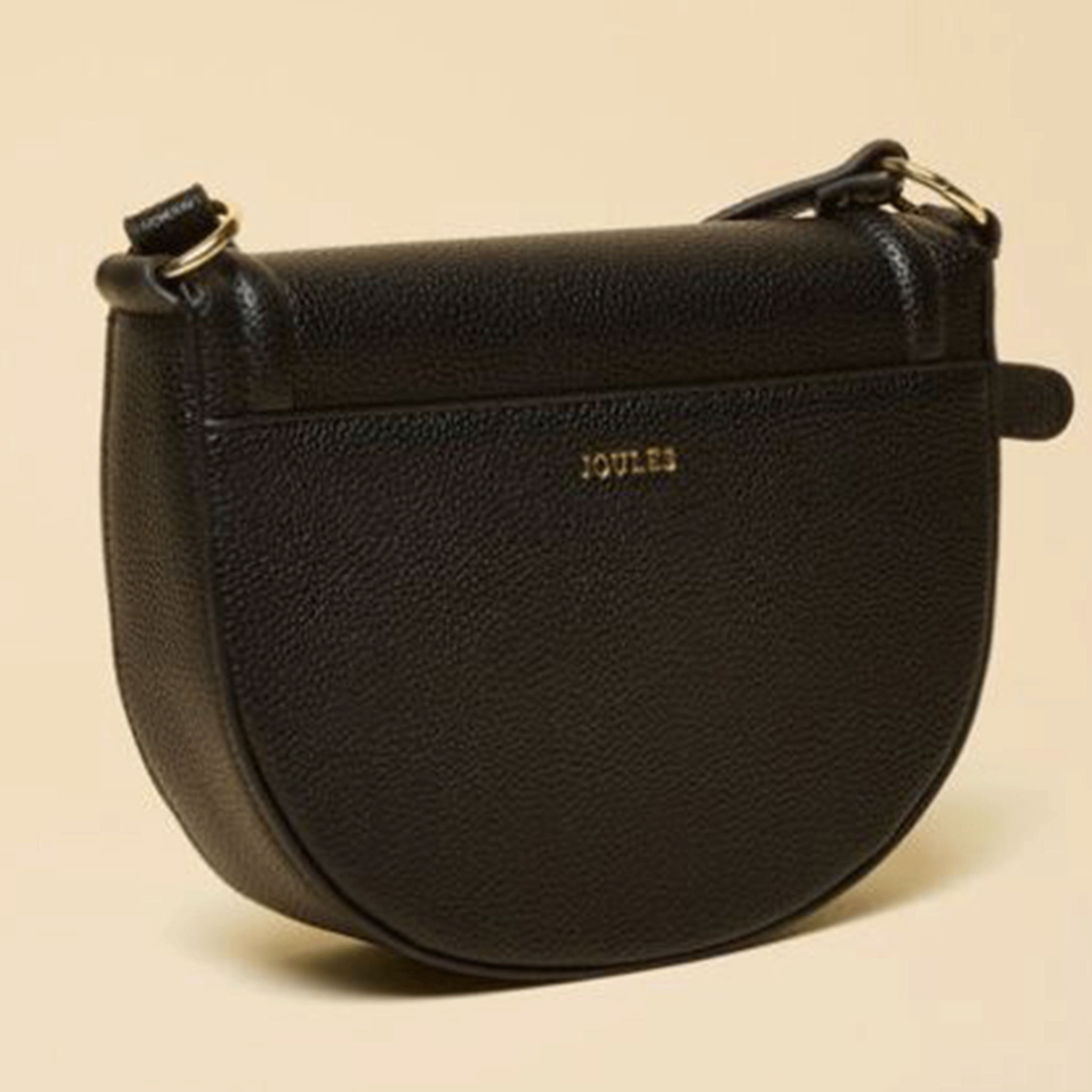 Joules Paloma Half Moon Cross Body Bag Black