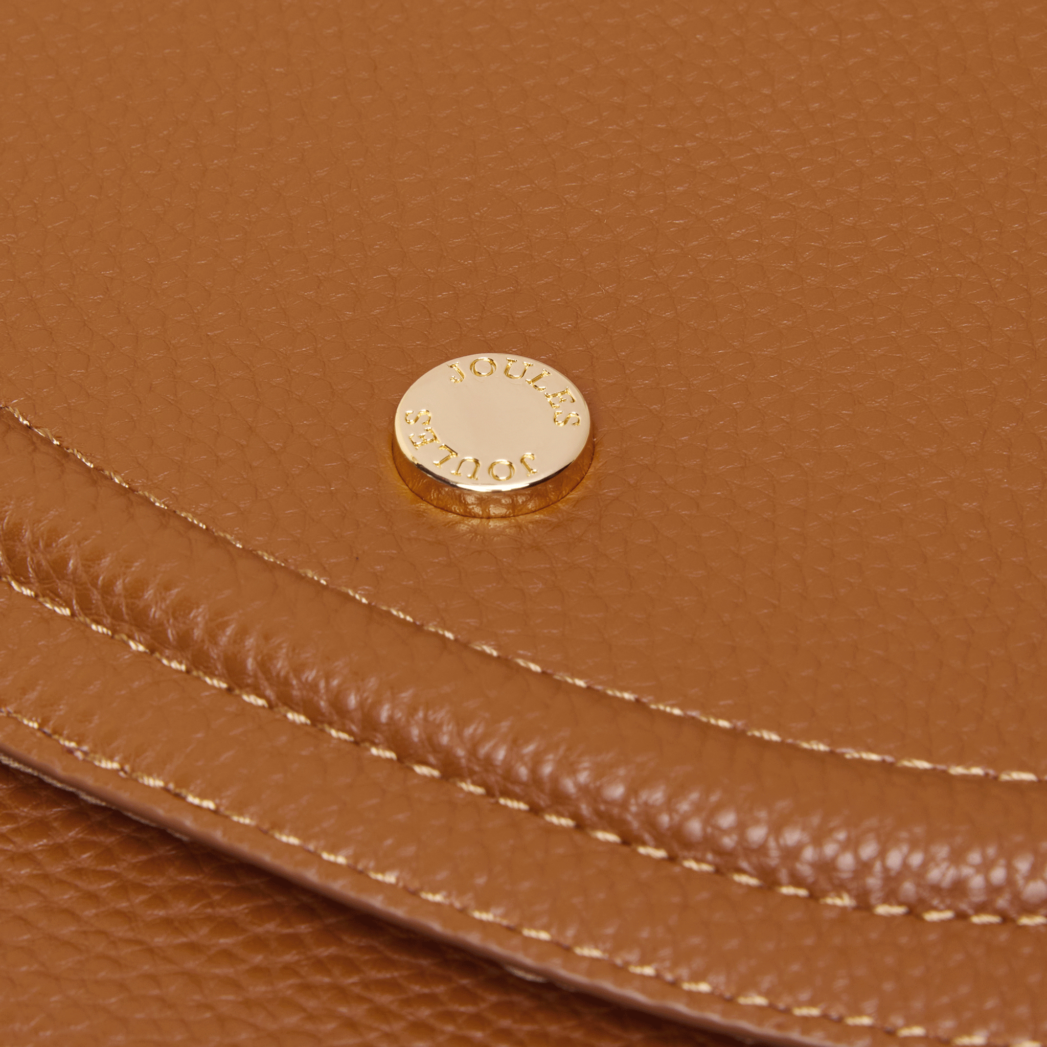 Joules Paloma Half Moon Cross Body Bag Tan Brown