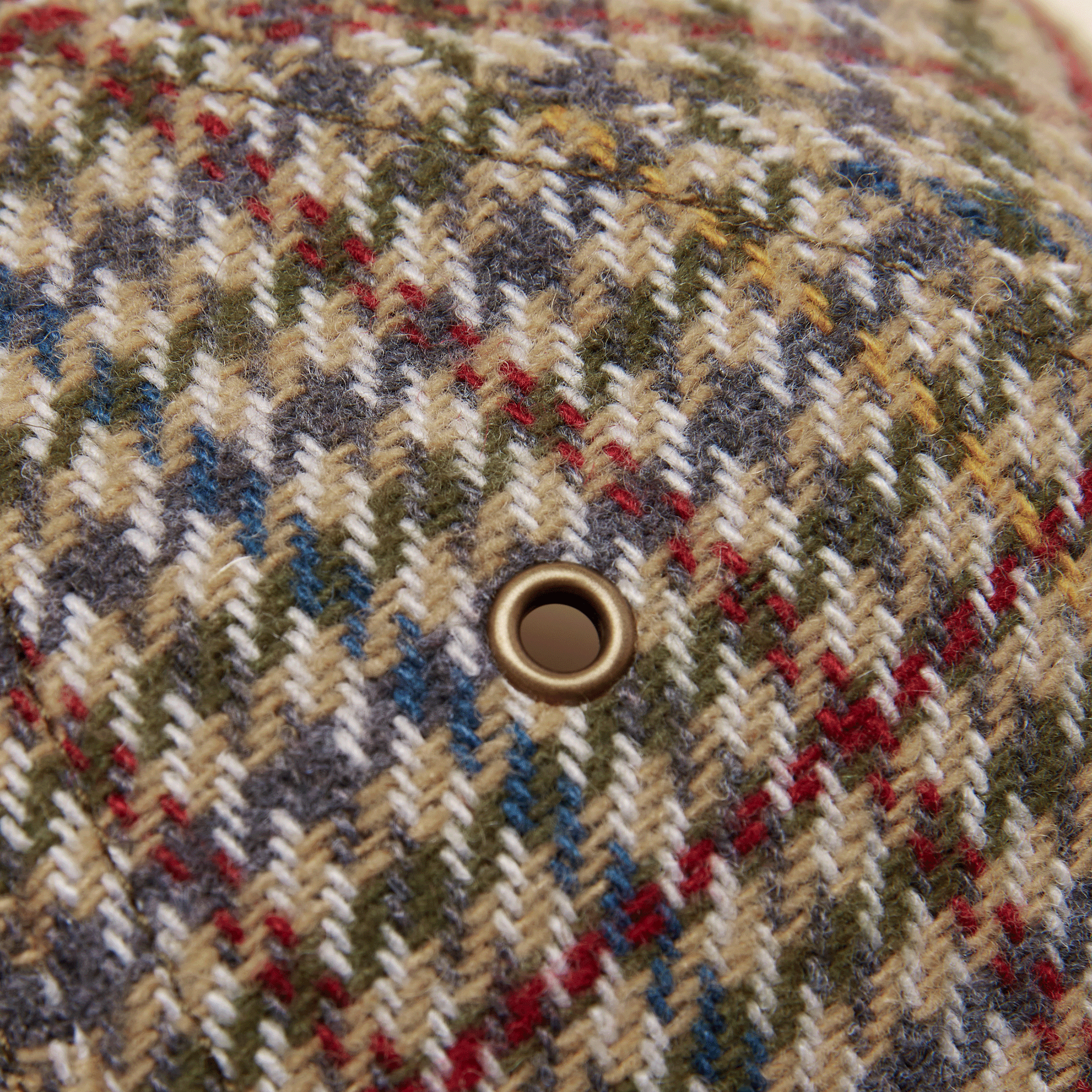 Joules Perry Unisex Multi Tweed Baseball Cap