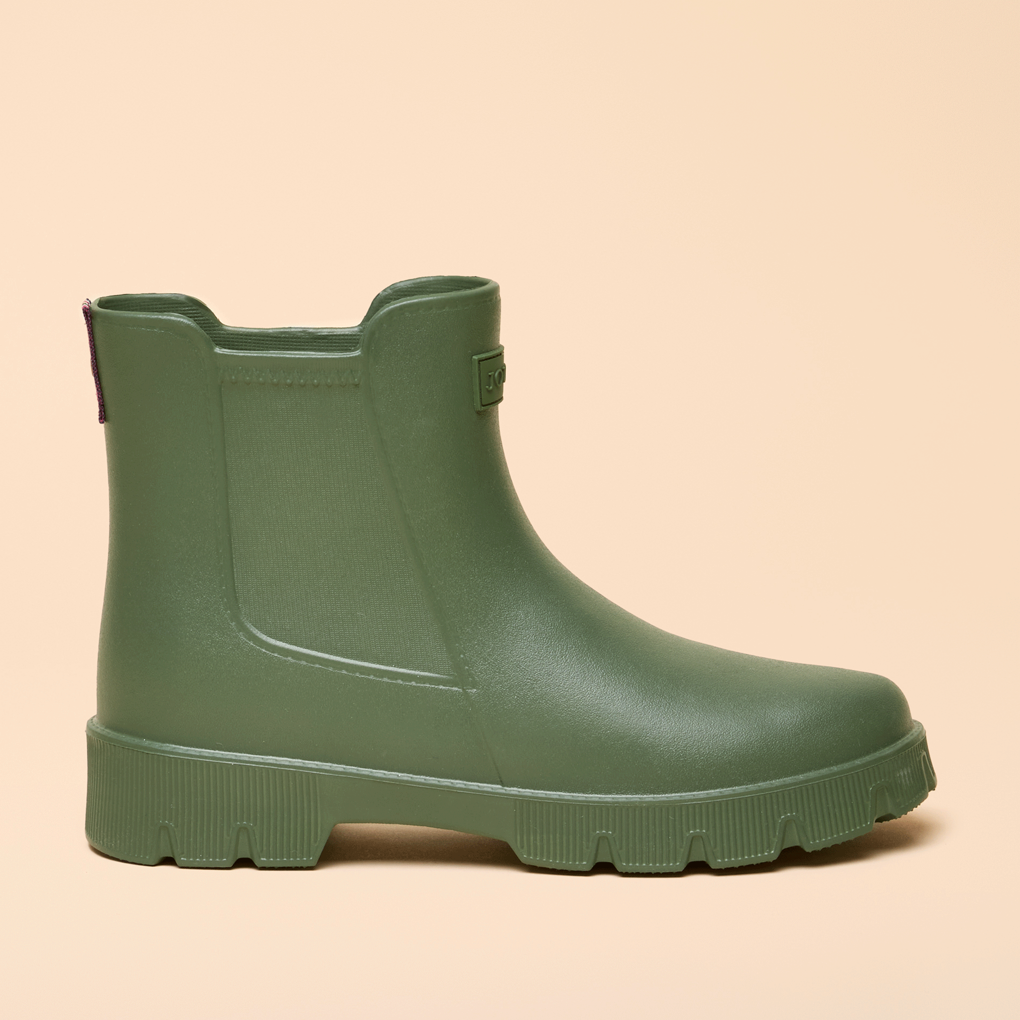 Joules Raindance Ankle Wellies Khaki Green
