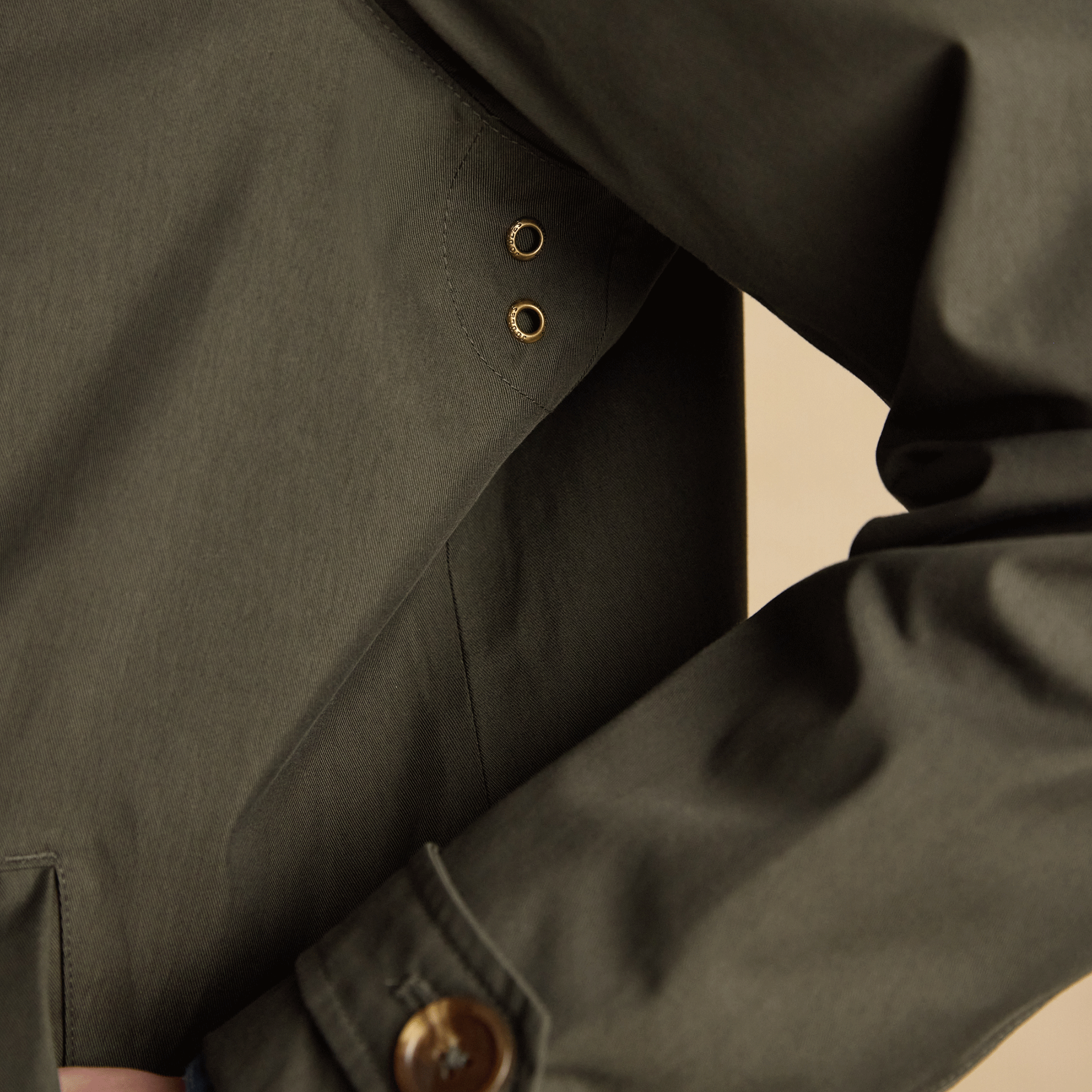 Joules Rainmore Waterproof Jacket in Khaki Green