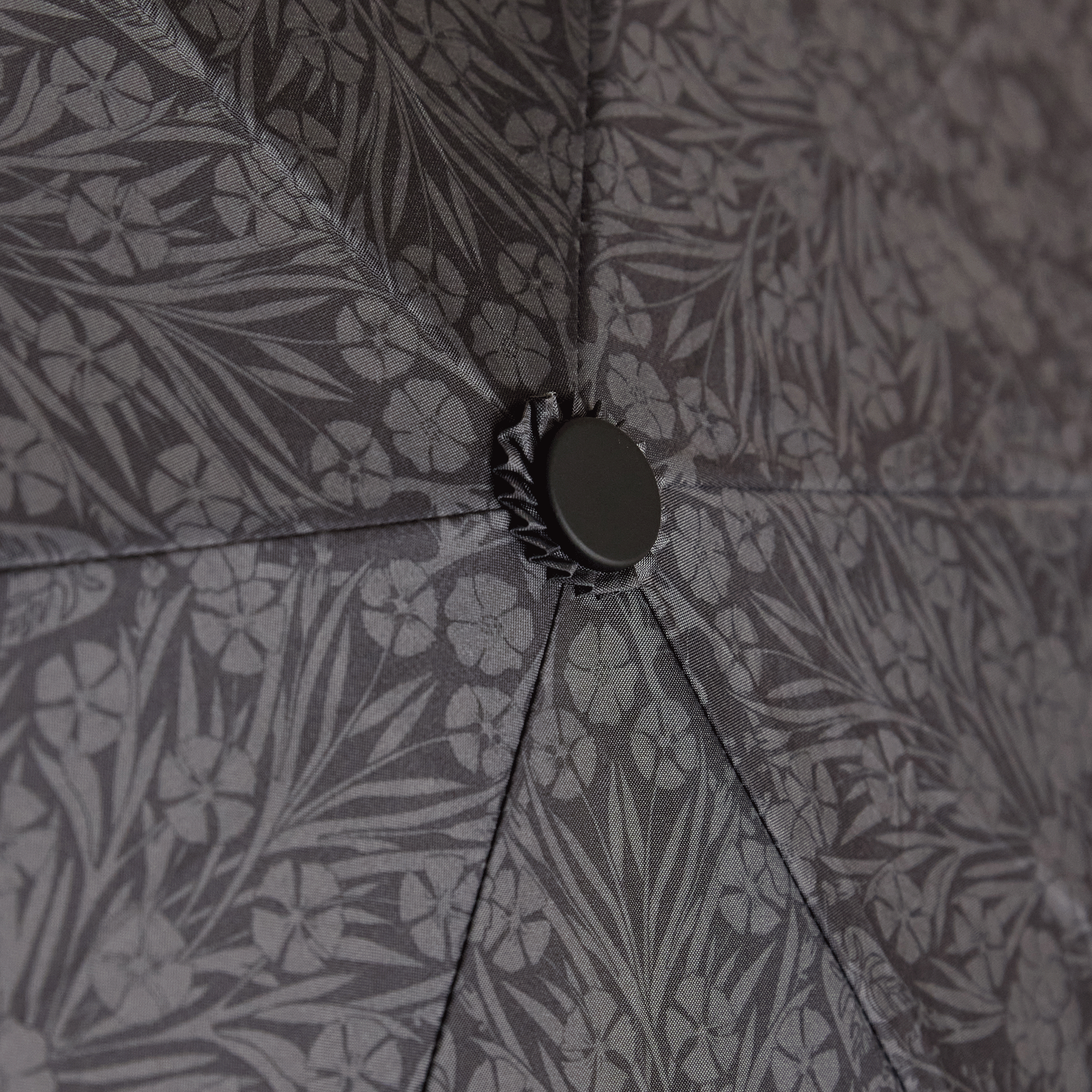 Joules Rayne Black Printed Umbrella