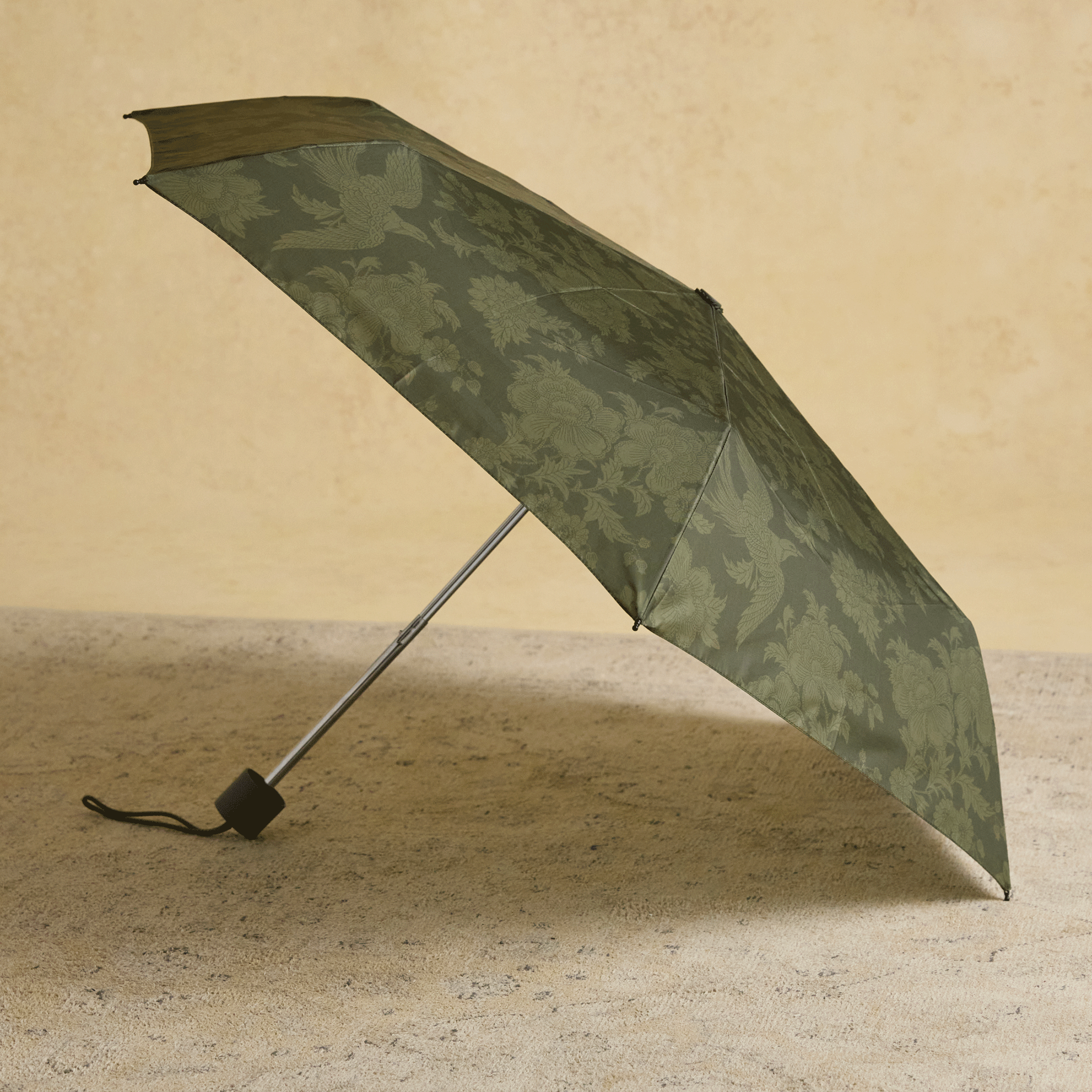 Joules Rayne Green Printed Umbrella