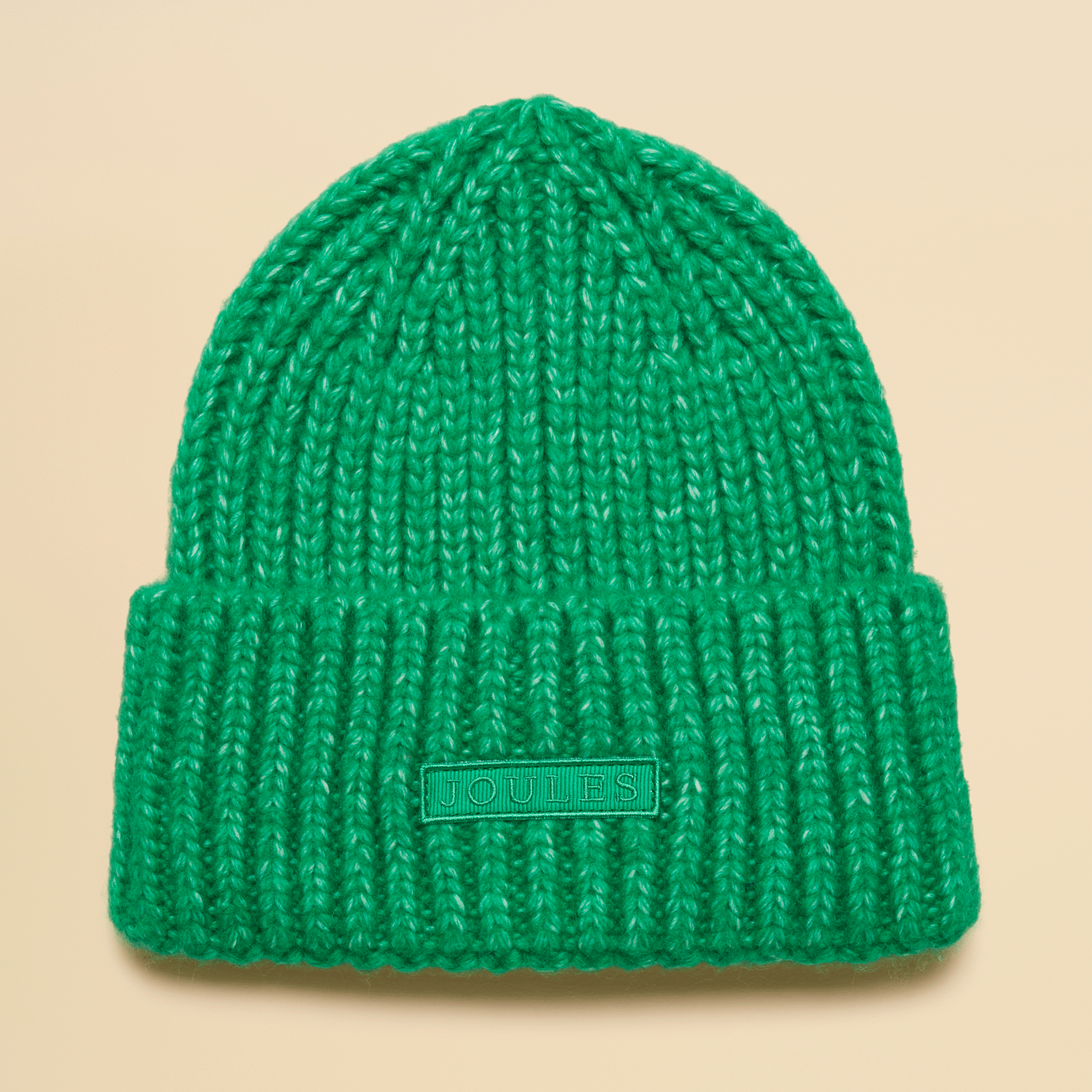 Joules Rosa Beanie Hat Green