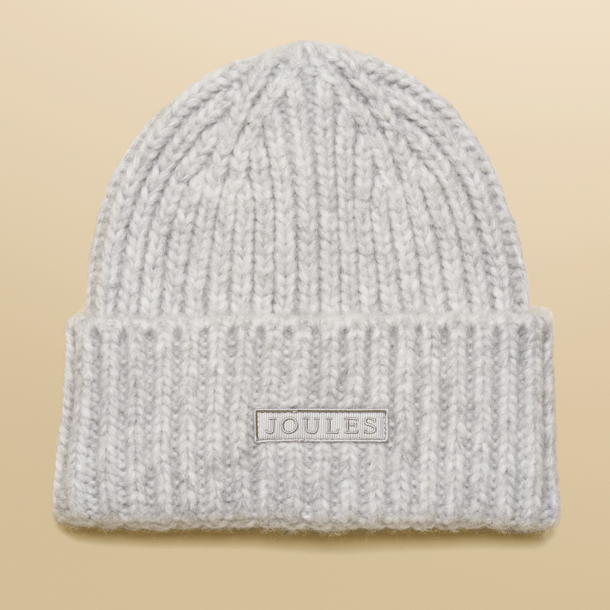 Joules Rosa Beanie Hat Grey