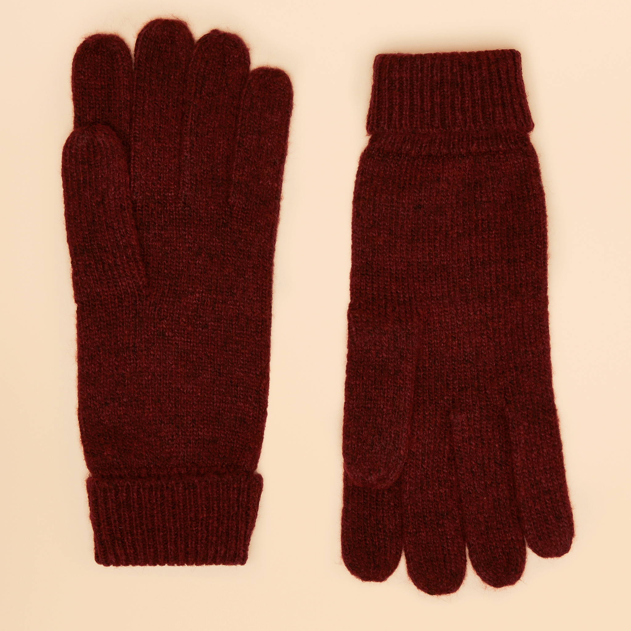 Joules Rosa Gloves Berry Red