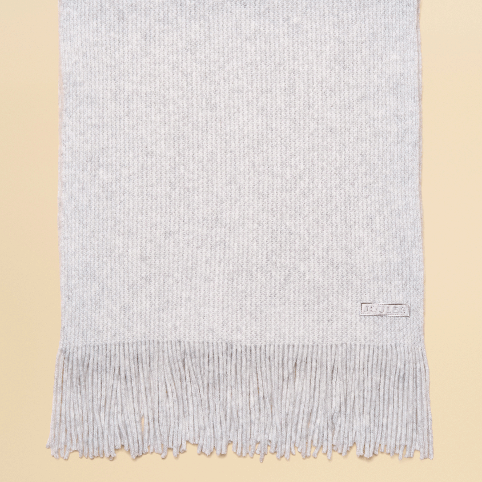 Joules Rosa Knitted Scarf Grey