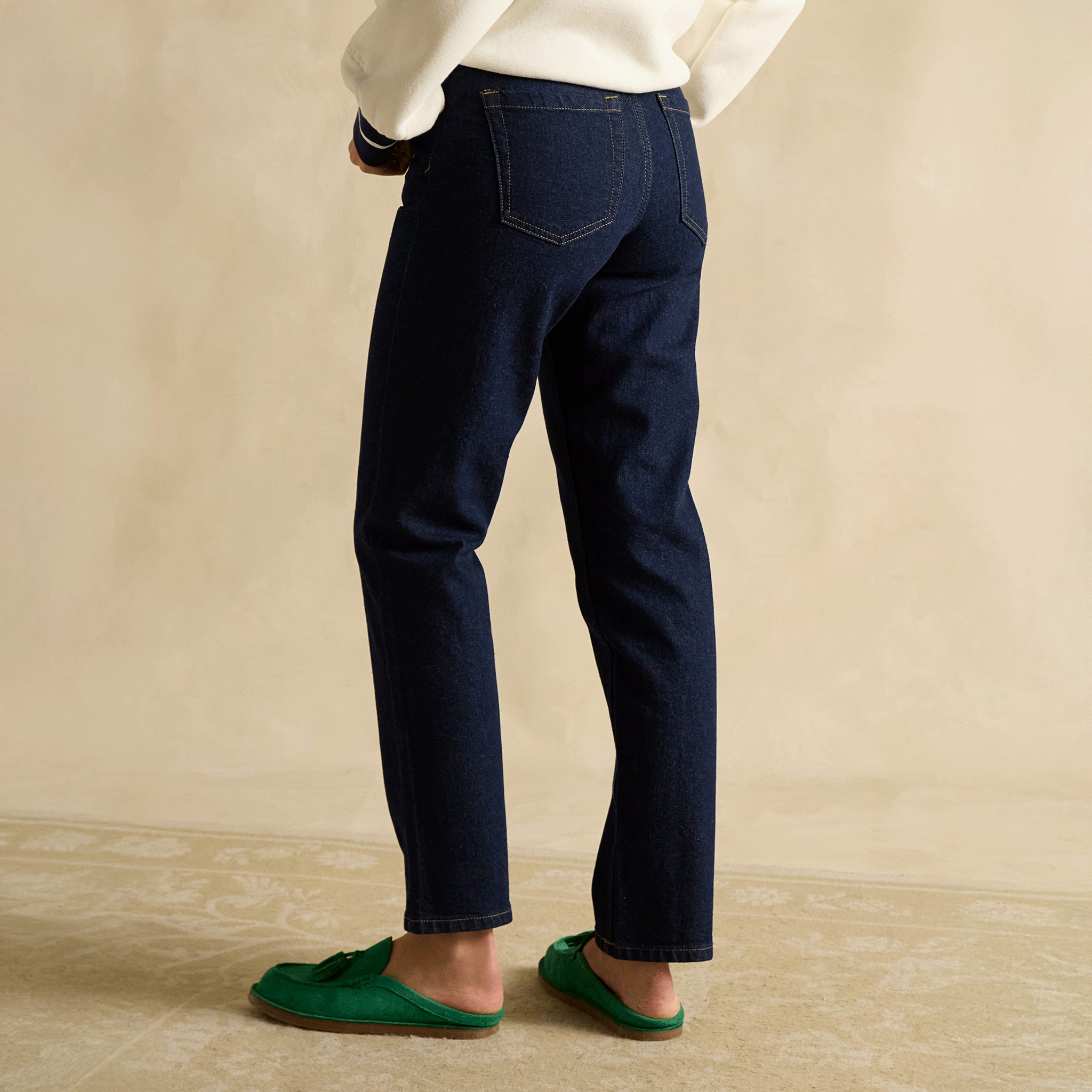 Joules Straight Fit Mid Rise Denim Jeans