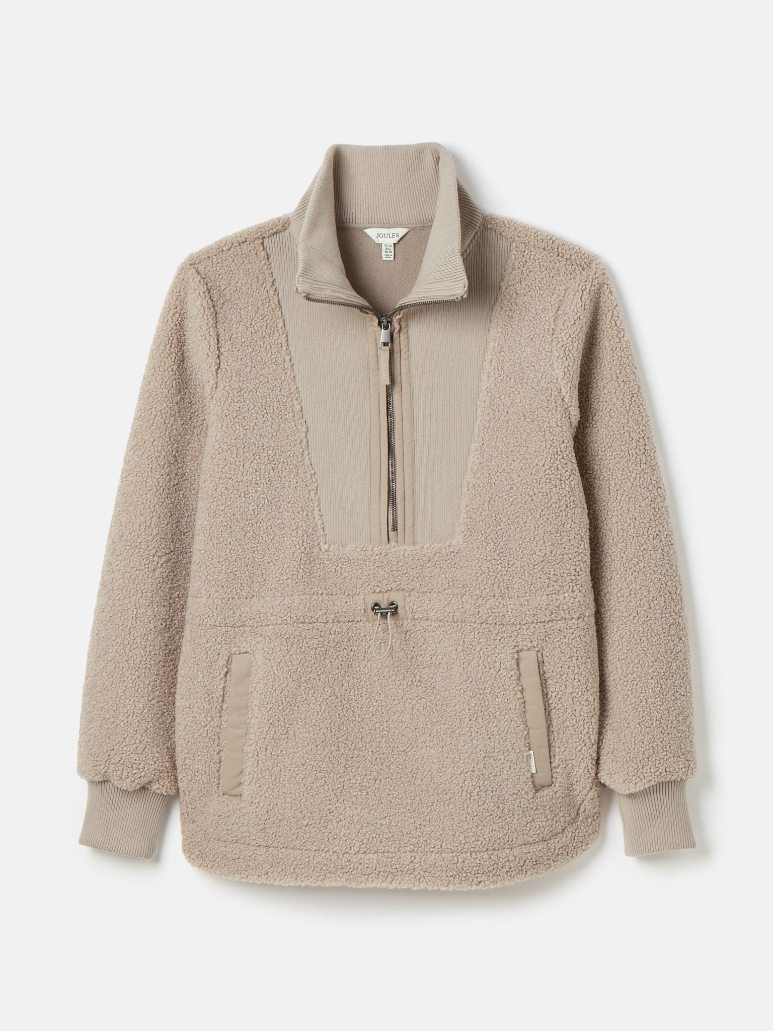 Joules Thurlston Fleece Sweatshirt Neutral 1