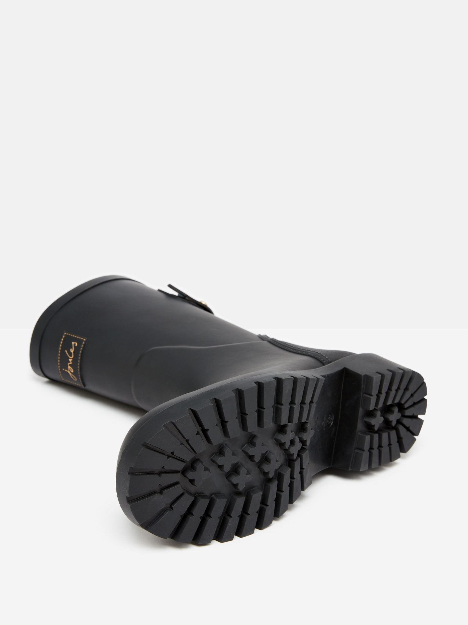 Joules Wistow Adjustable Mid Height Wellies Black 2
