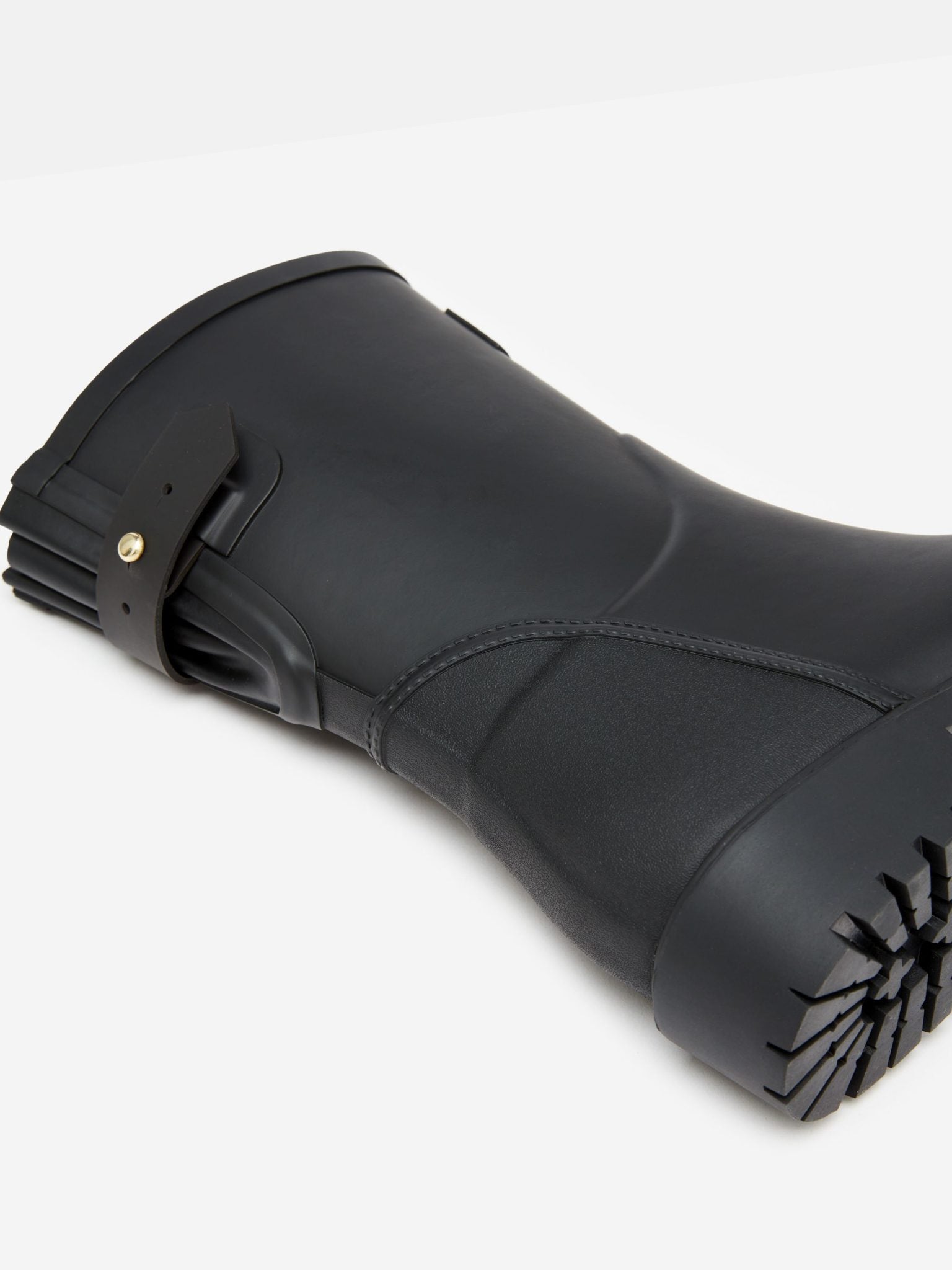 Joules Wistow Adjustable Mid Height Wellies Black 3