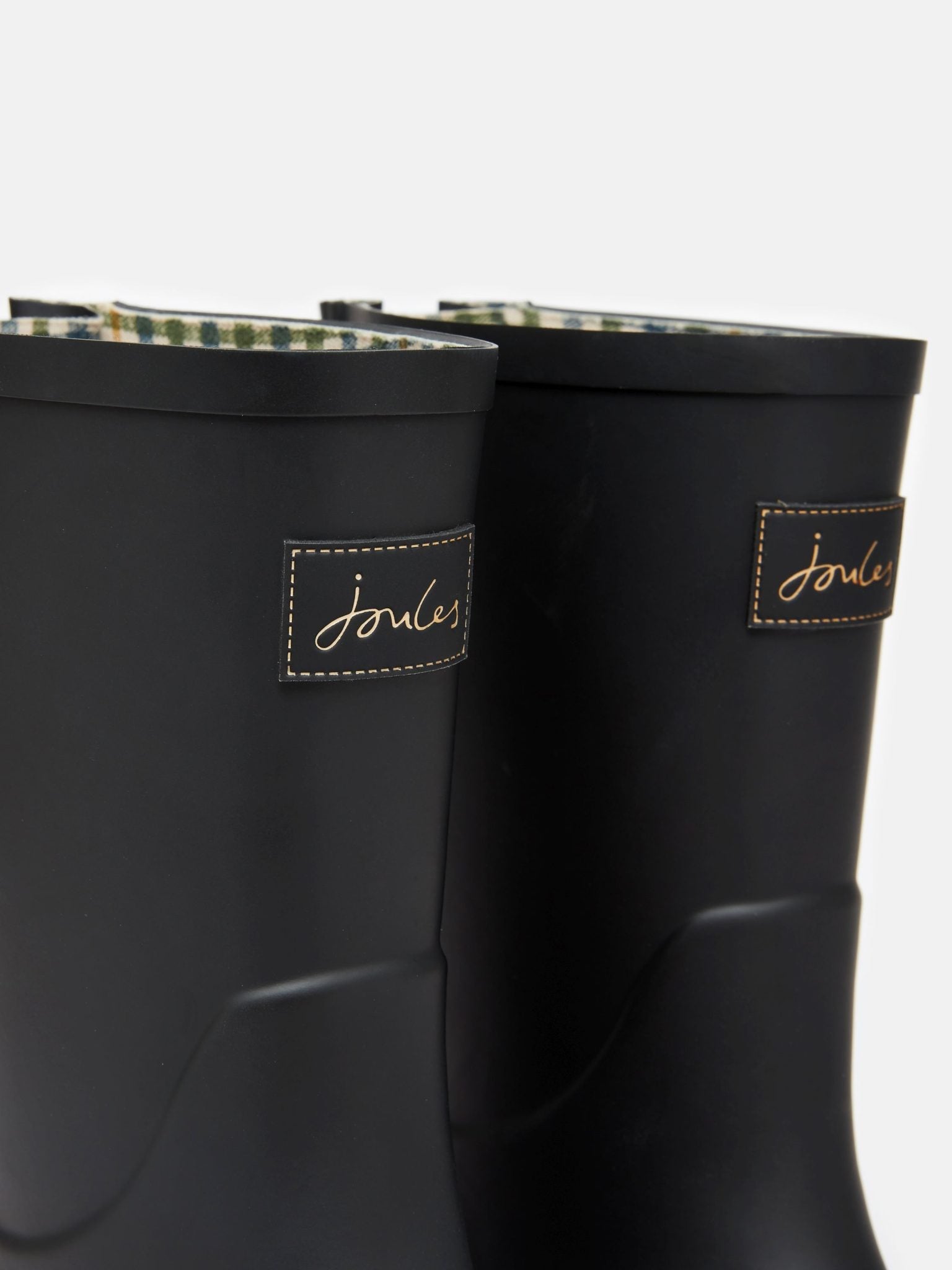 Joules Wistow Adjustable Mid Height Wellies Black 4