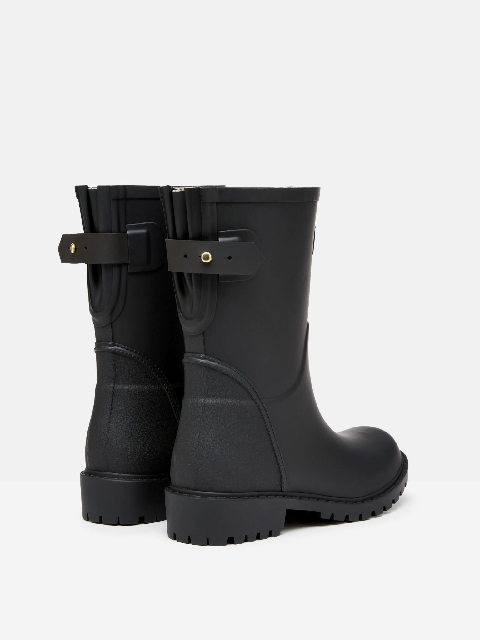 Joules Wistow Adjustable Mid Height Wellies Black 5