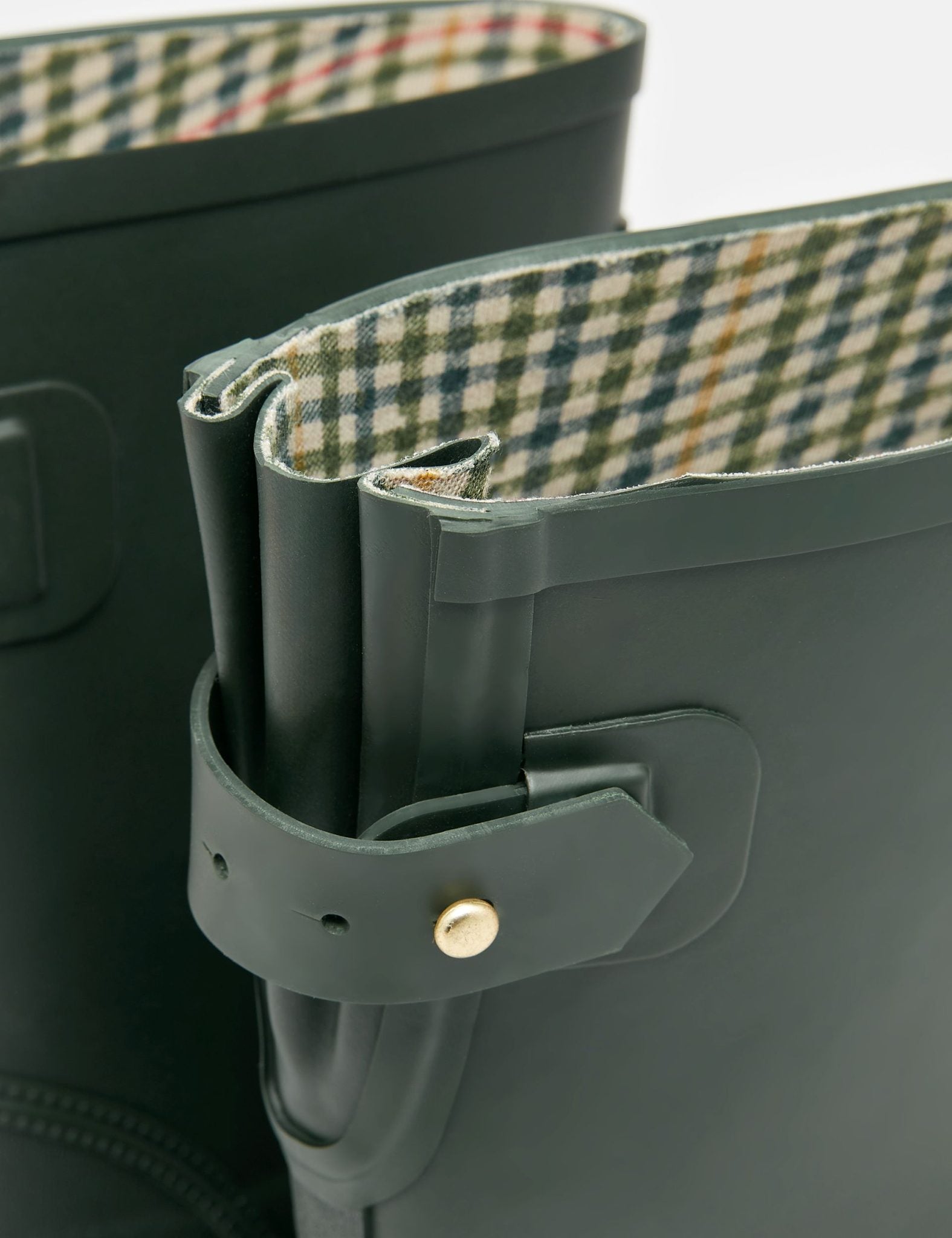 Joules Wistow Adjustable Mid Height Wellies Green 5